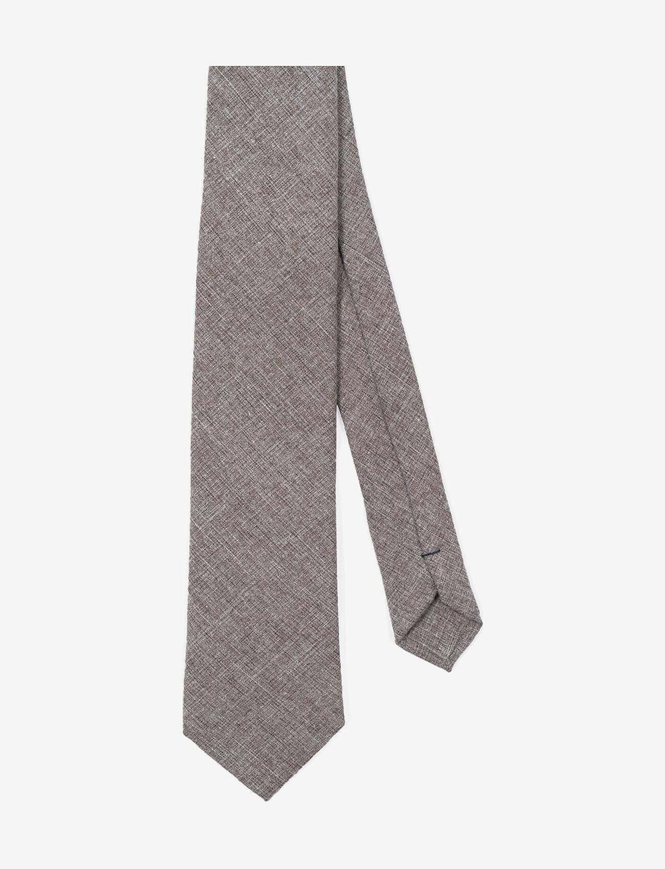 AN IVY - Beige Textured Tie - lipsud - beige - 1