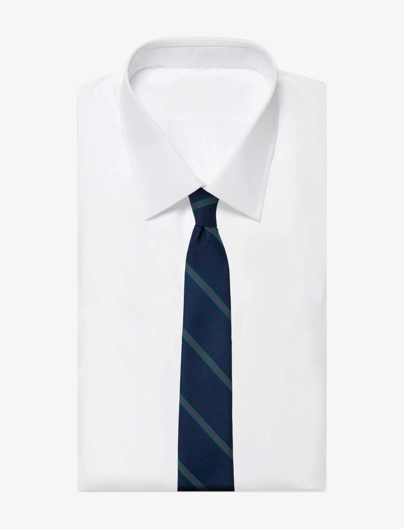 AN IVY - Navy Green Red Thin Stripes - navy/green/red - 3