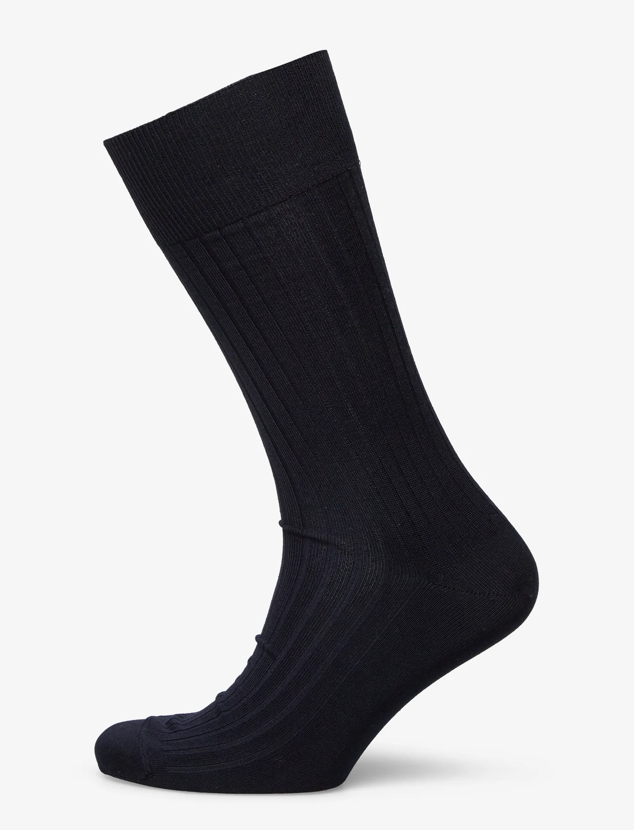 AN IVY - Navy Ribbed Socks - lowest prices - navy - 0