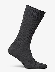 AN IVY - Charcoal Ribbed Socks - grey - 1