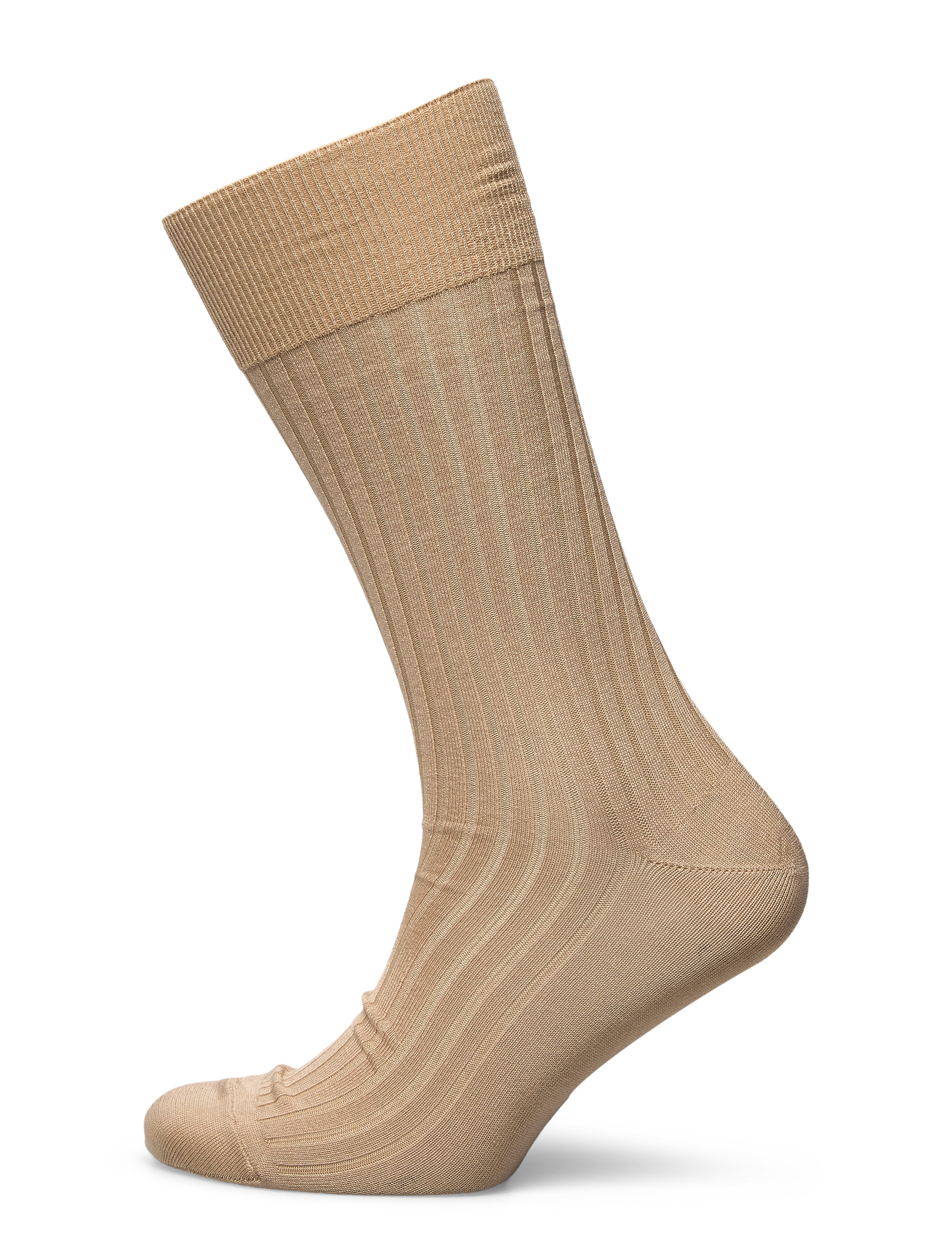 AN IVY Beige Ribbed Socken Beige - 43-46 - Herren