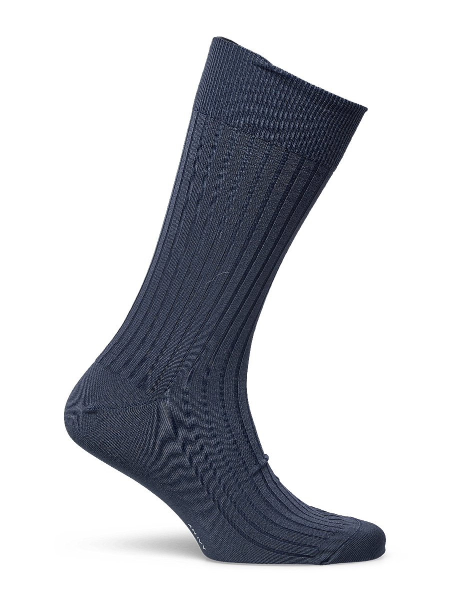 AN IVY - Indigo Ribbed Socks - crew-socken - blue - 2