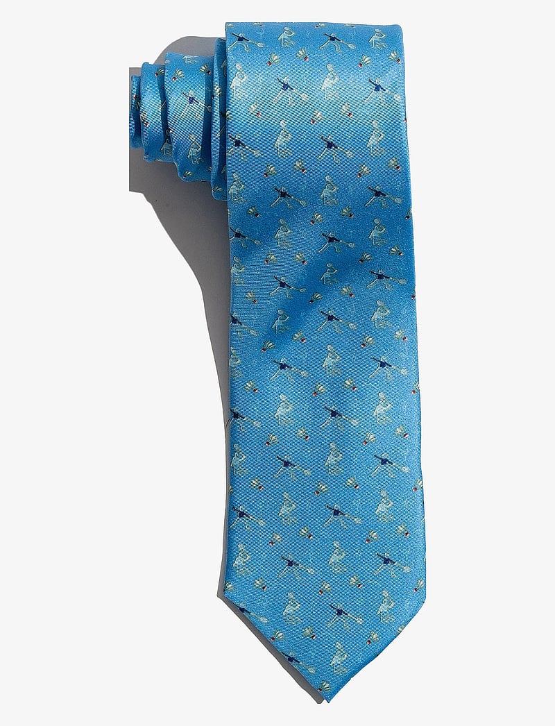 AN IVY - Light Blue Silk Badminton Player - slips - blue - 0