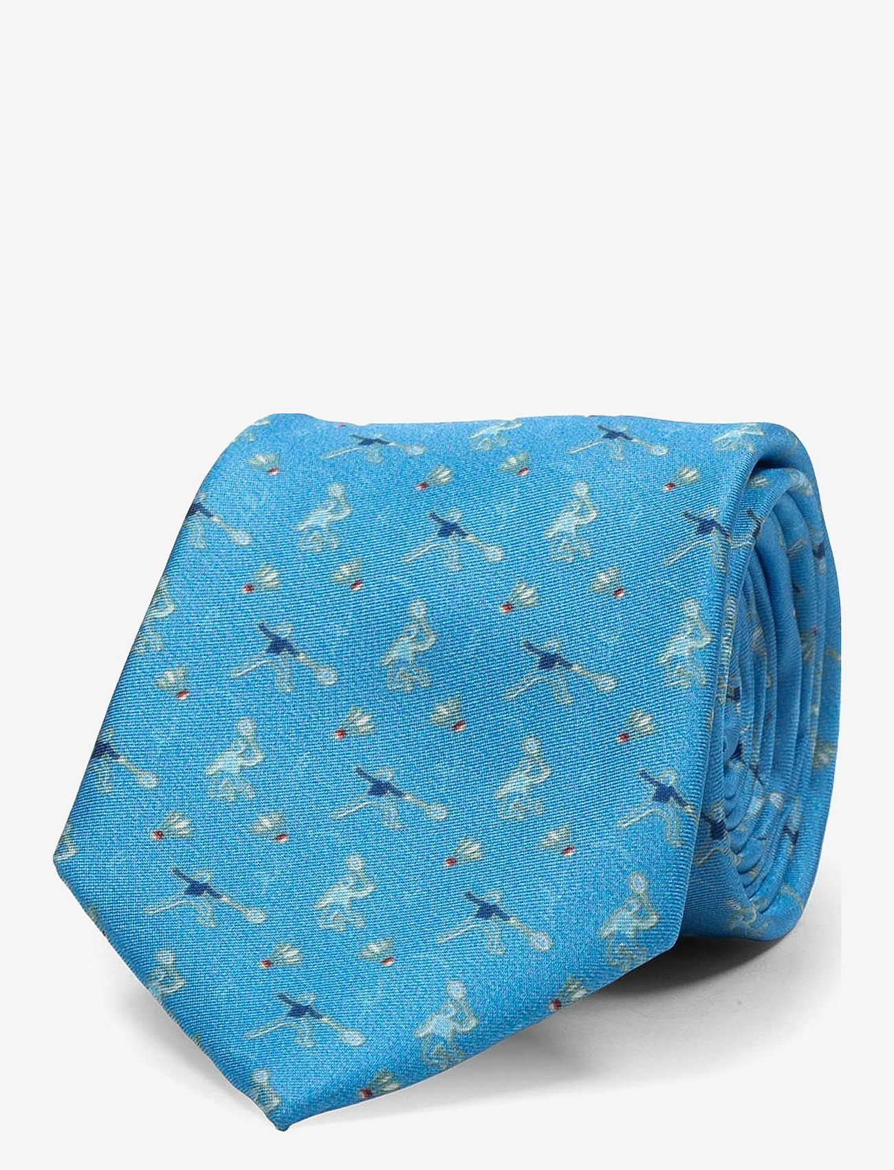 AN IVY - Light Blue Silk Badminton Player - slips - blue - 1