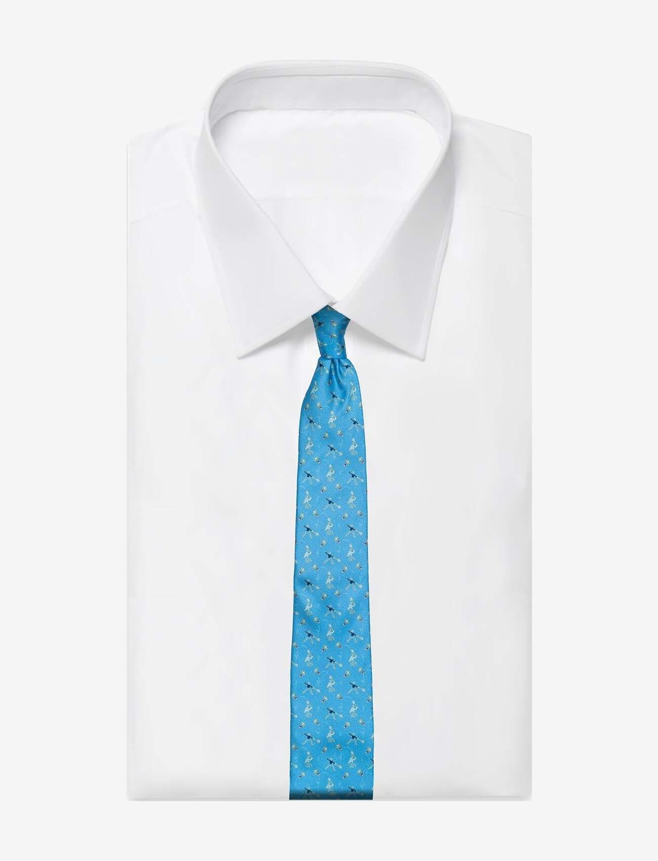 AN IVY - Light Blue Silk Badminton Player - slips - blue - 2