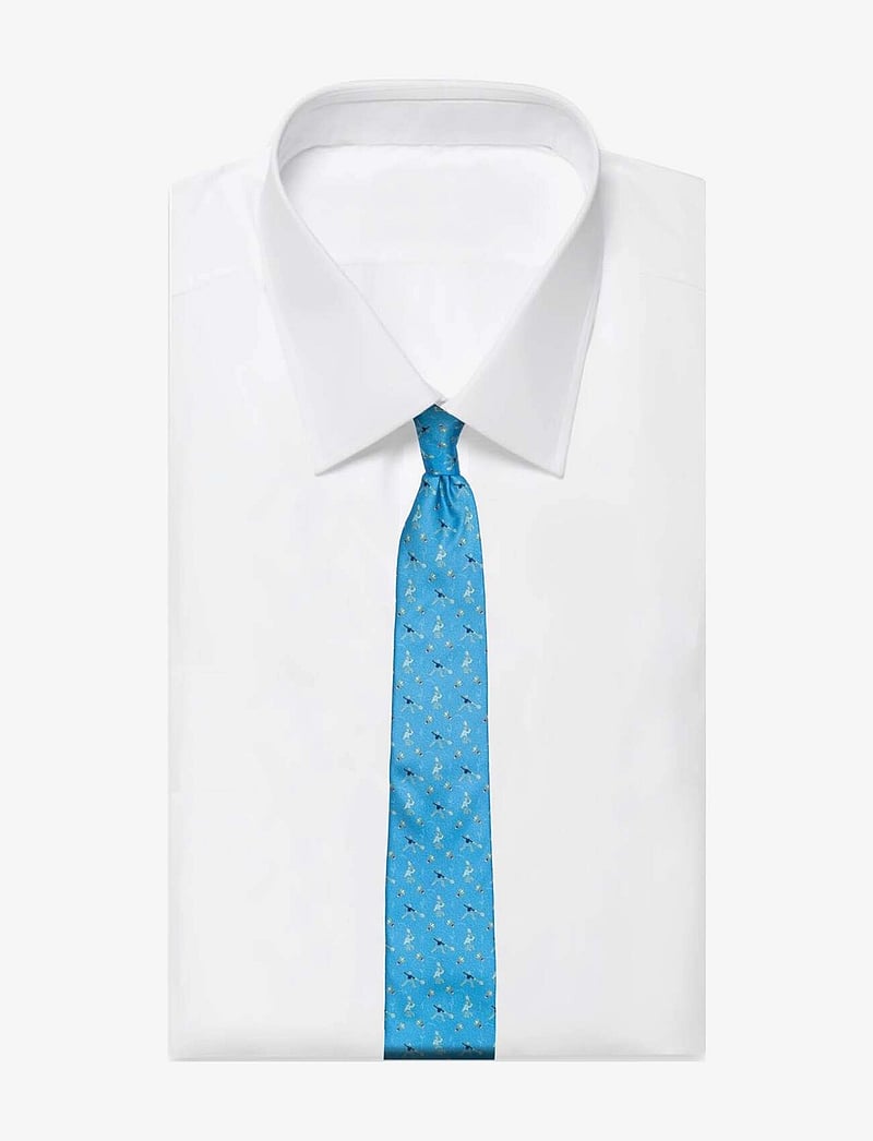 AN IVY - Light Blue Silk Badminton Player - slips - blue - 2