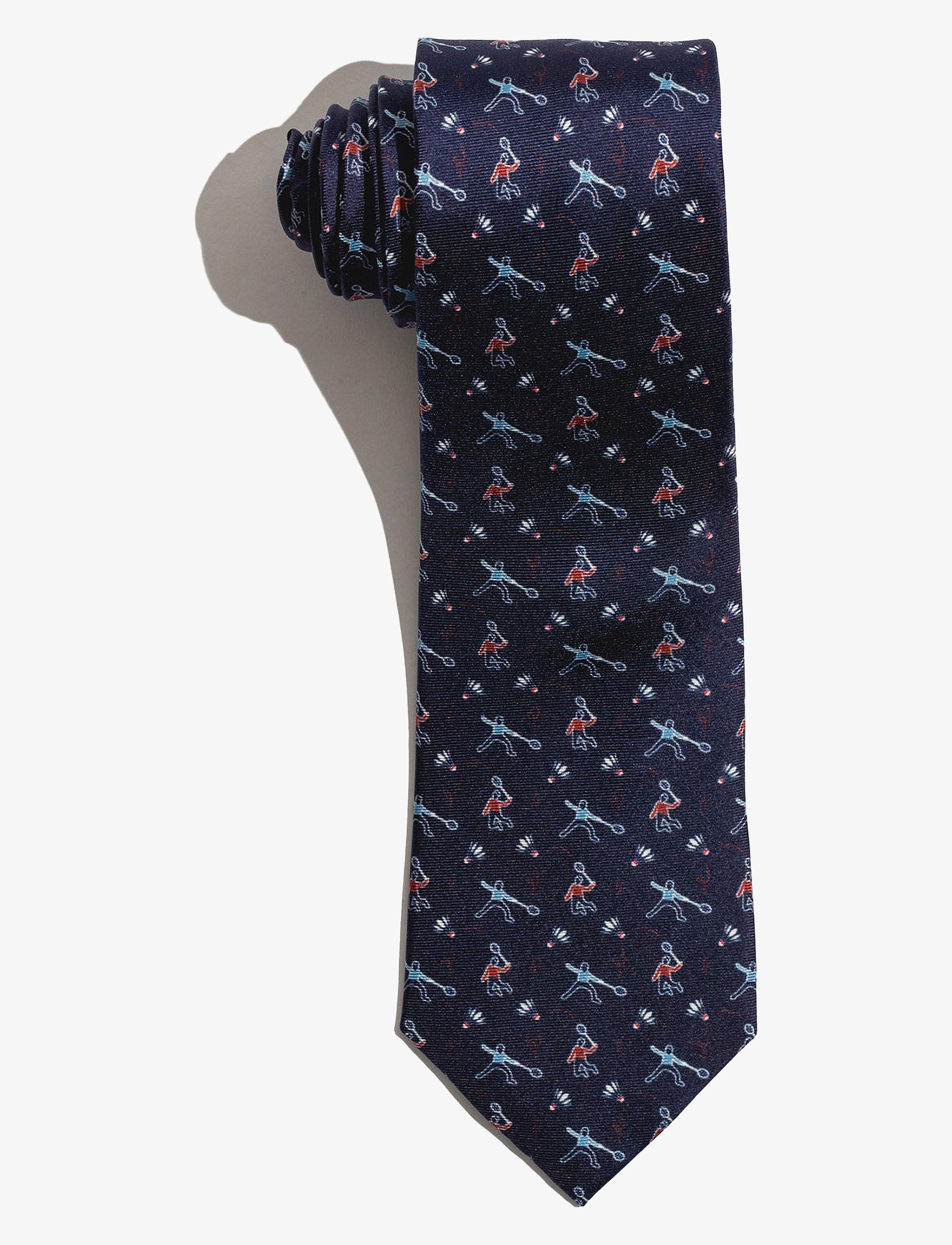 AN IVY Navy Silk Badminton Player Navy - One Size - Herren