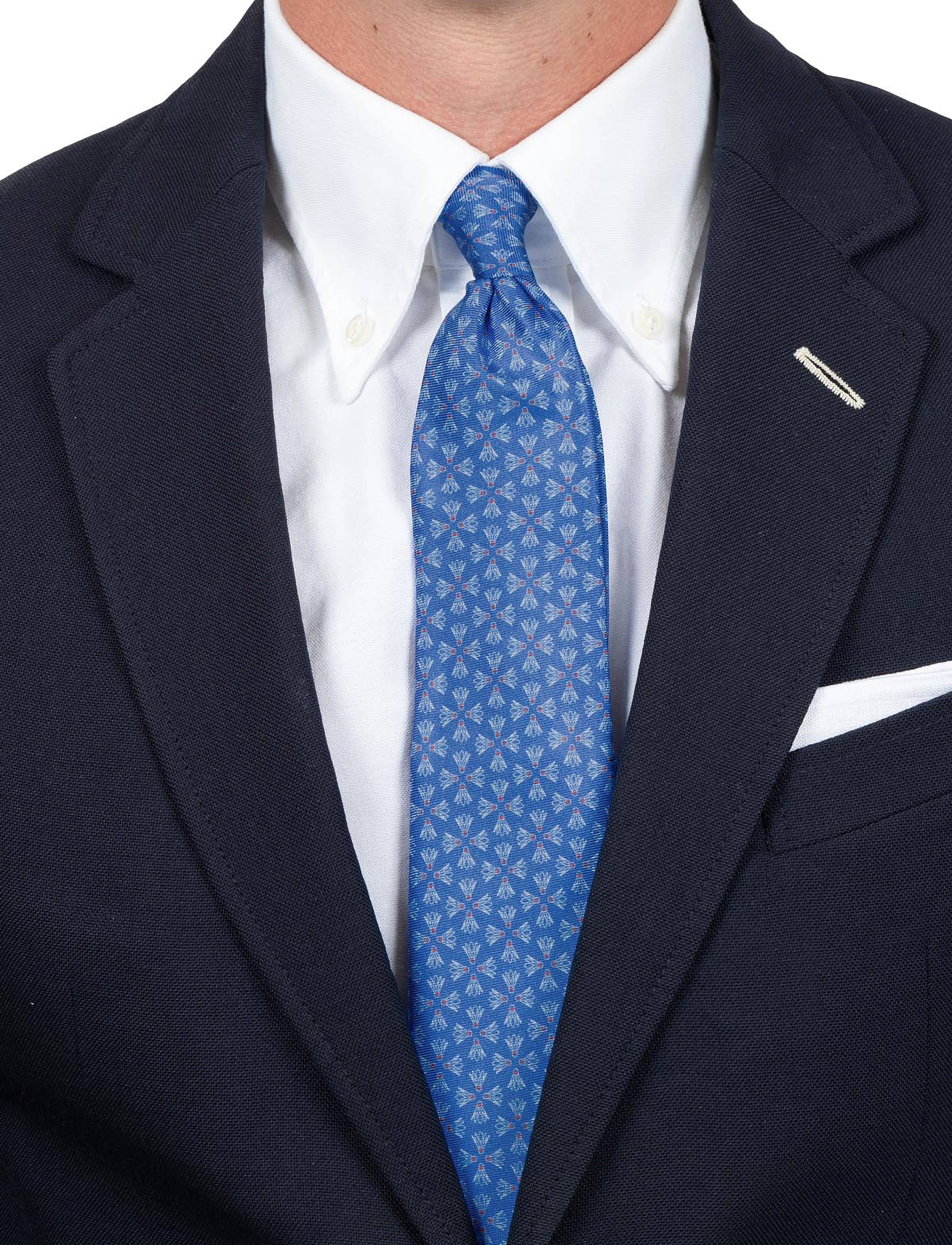 AN IVY Light Blue Shuttles, One Size, Blue, Tilbehør > Slips, Herre