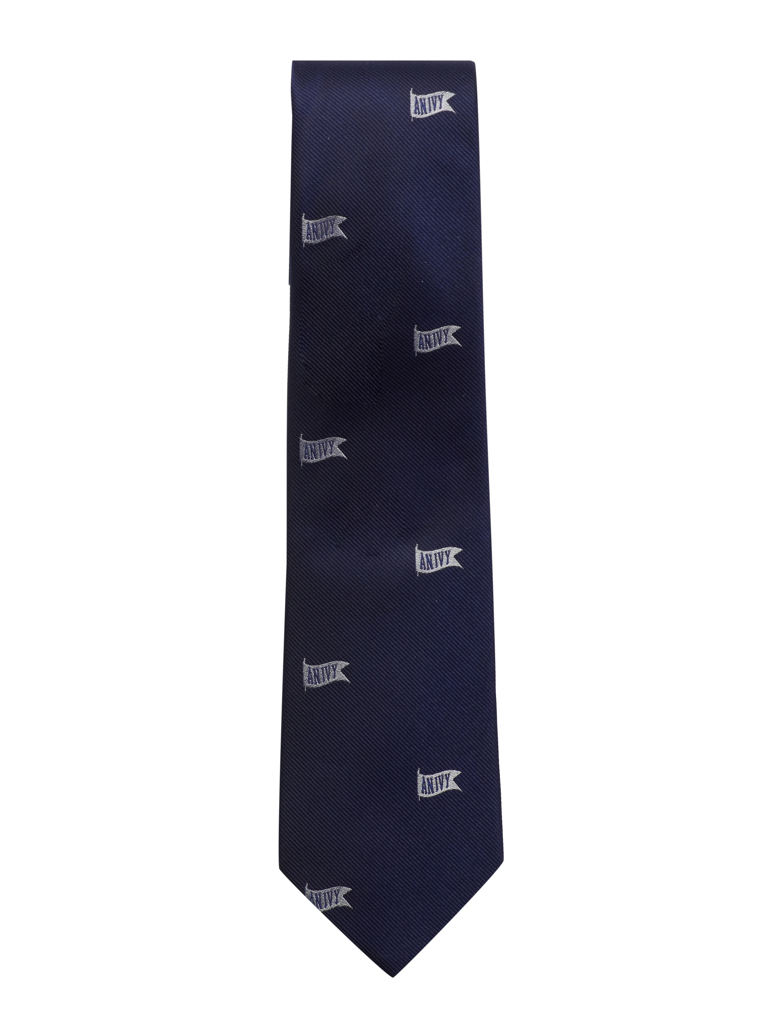 AN IVY Allover Navy AN IVY Flag Silk Tie - An Ivy - NAVY / navy