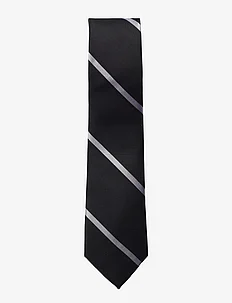 Black White League Silk Tie, AN IVY