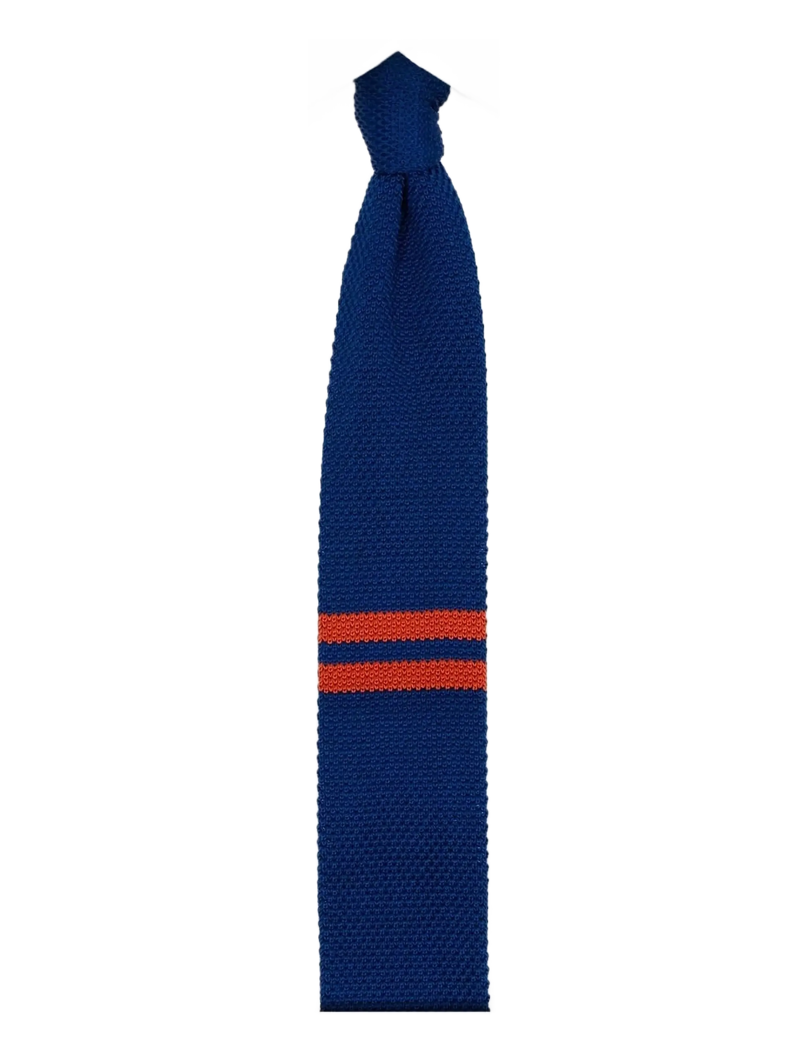 AN IVY Blau Orange Signature Knit Orange - One Size - Herren