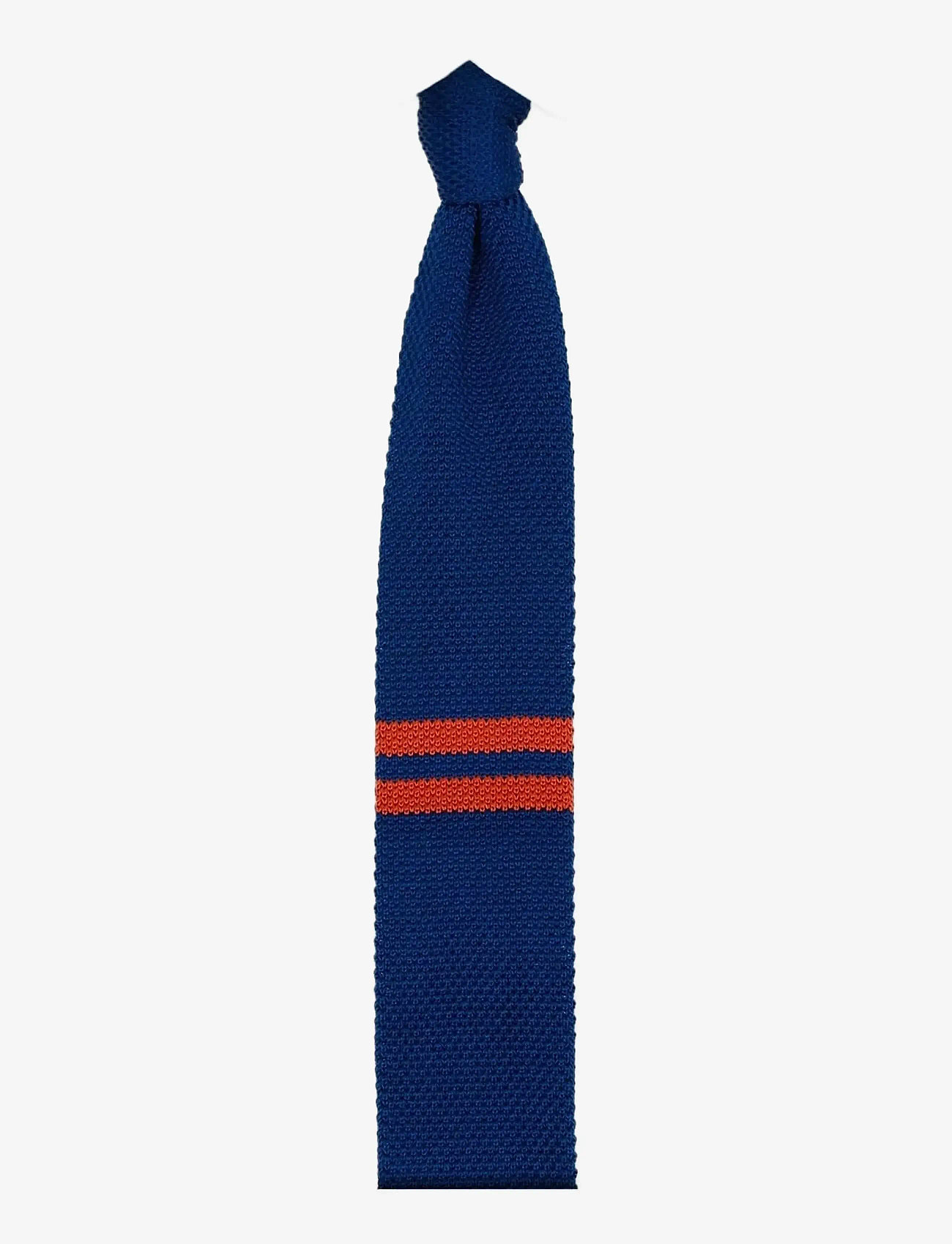 AN IVY - Blue Orange Signature Knit - krawatten - blue / orange - 1