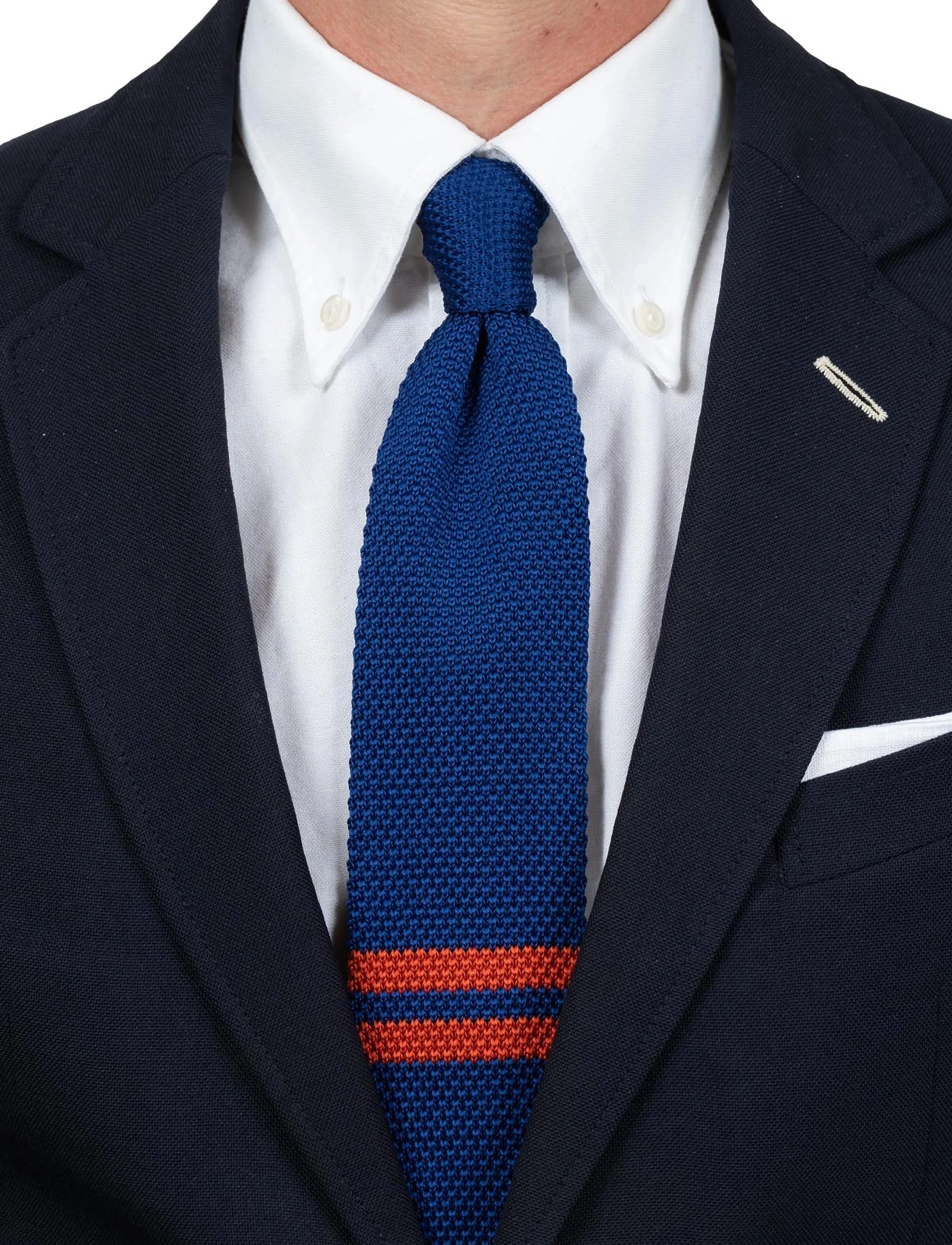 AN IVY - Blue Orange Signature Knit - lipsud - blue / orange - 2