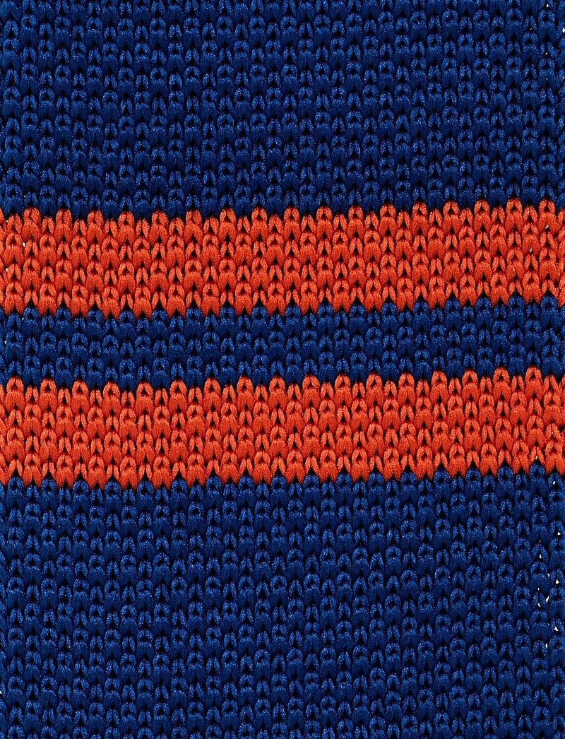 AN IVY - Blue Orange Signature Knit - krawatten - blue / orange - 3