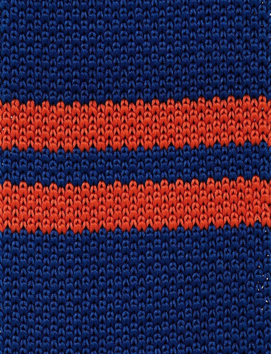 AN IVY - Blue Orange Signature Knit - lipsud - blue / orange - 3