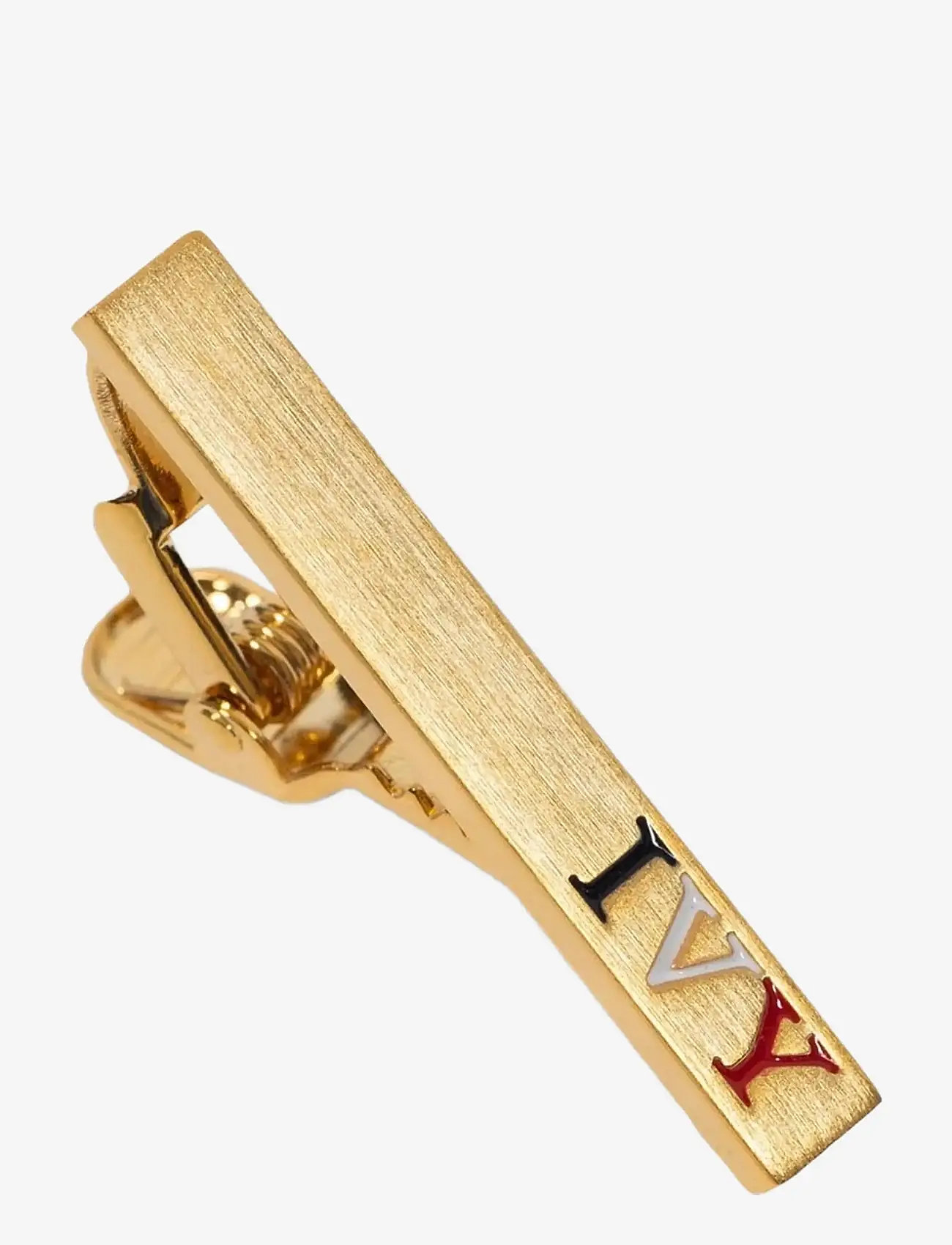 AN IVY - Brushed Golden Ivy Bar 3,5 cm - tie clips - golden - 0