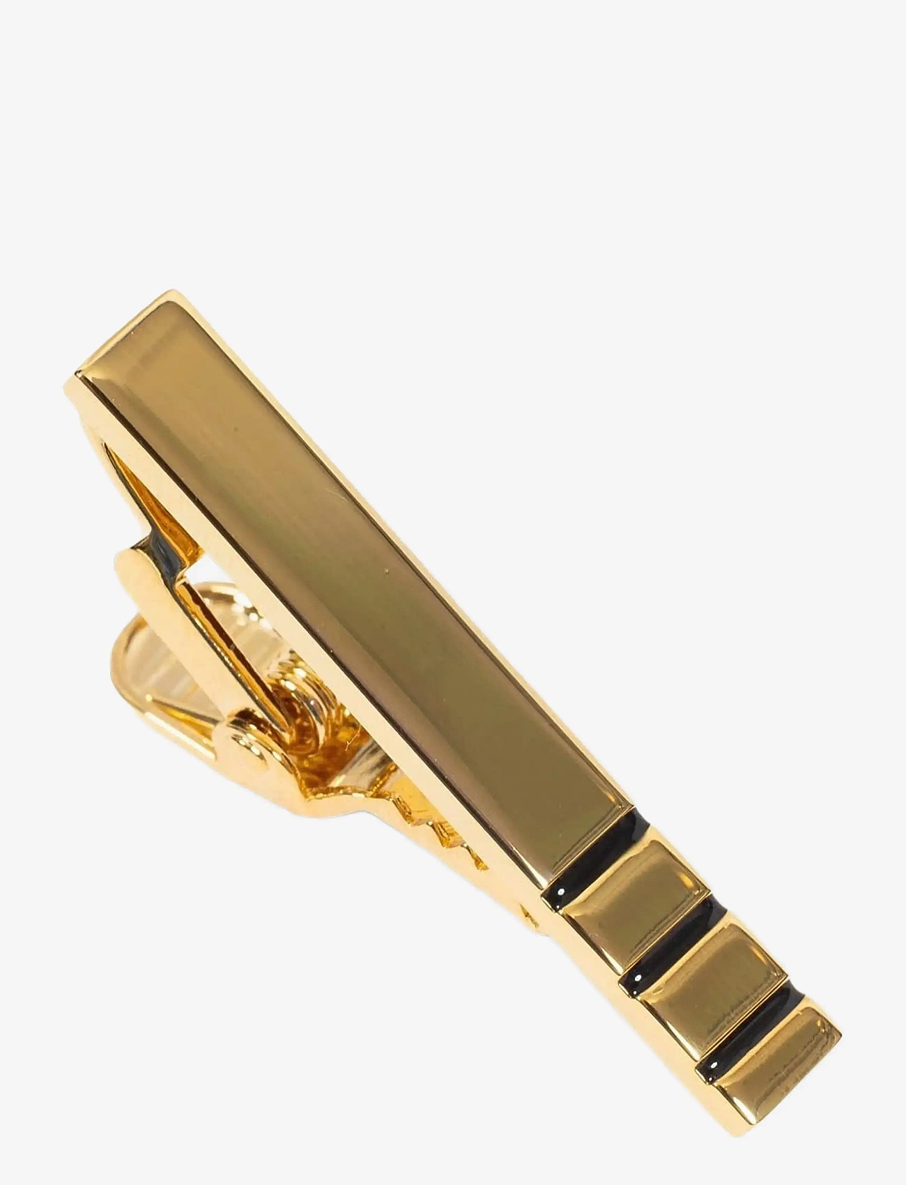 AN IVY - Black Triple Golden Bar 3,5 cm - krawattenklammern - golden - 0