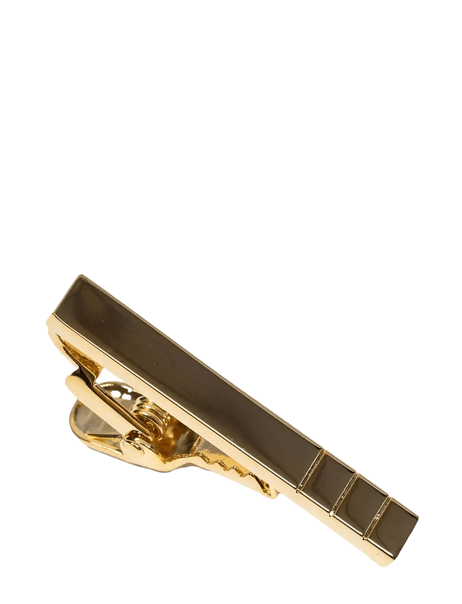 AN IVY - Triple Striped Golden Bar 3,5 cm - slipsenåle - golden - 1