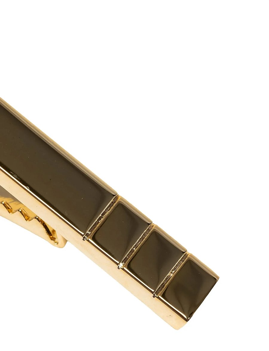 AN IVY - Triple Striped Golden Bar 3,5 cm - slipsenåle - golden - 3