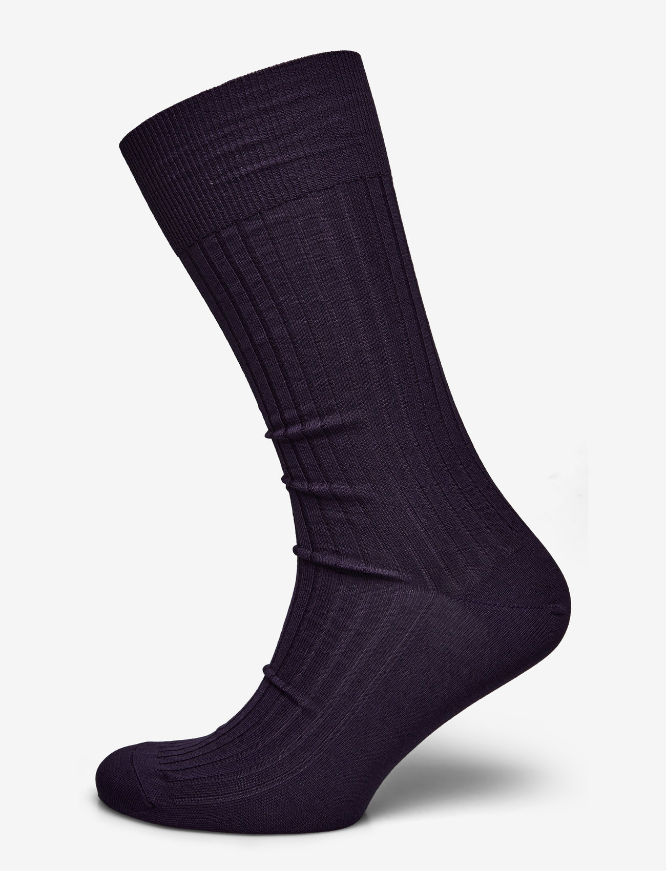 AN IVY - Purple Ribbed Socks - laveste priser - purple - 0