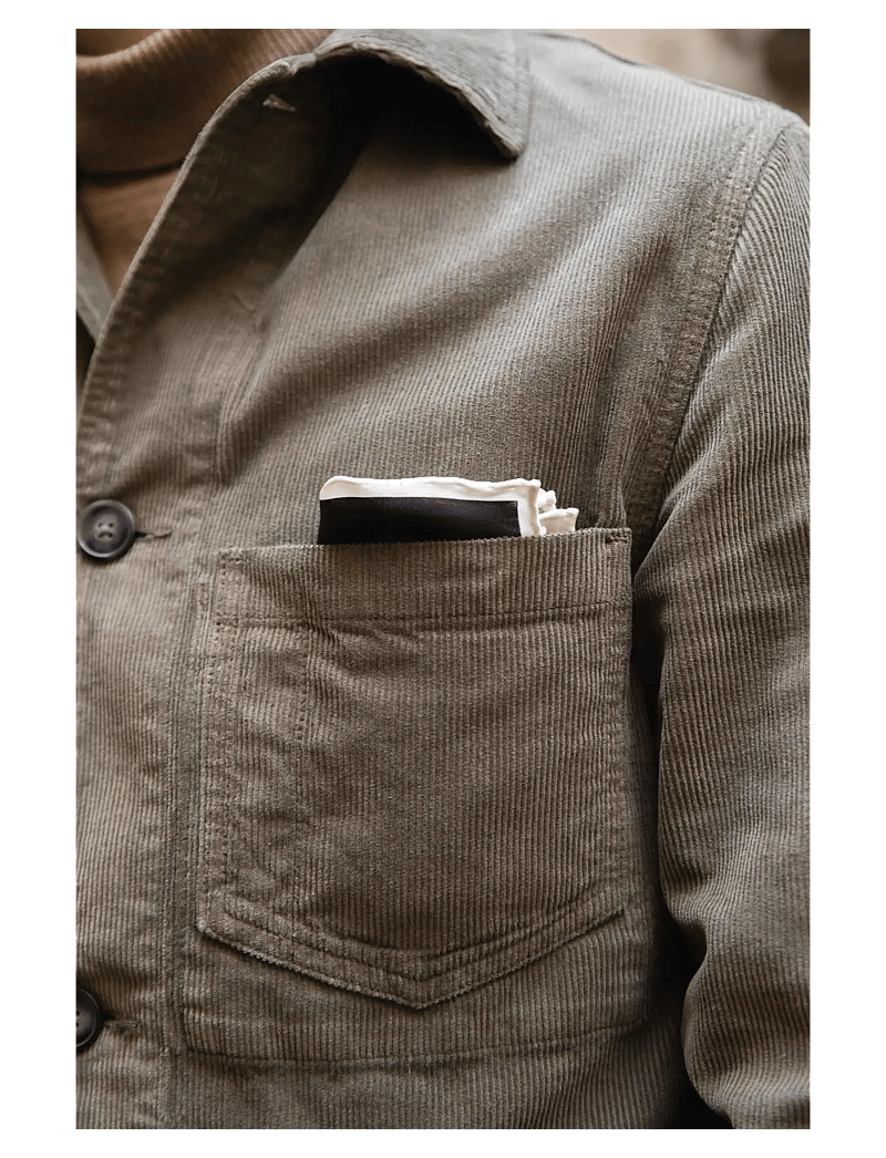 AN IVY - Black White Polka Dot Silk Pocket - näsdukar - black white - 2