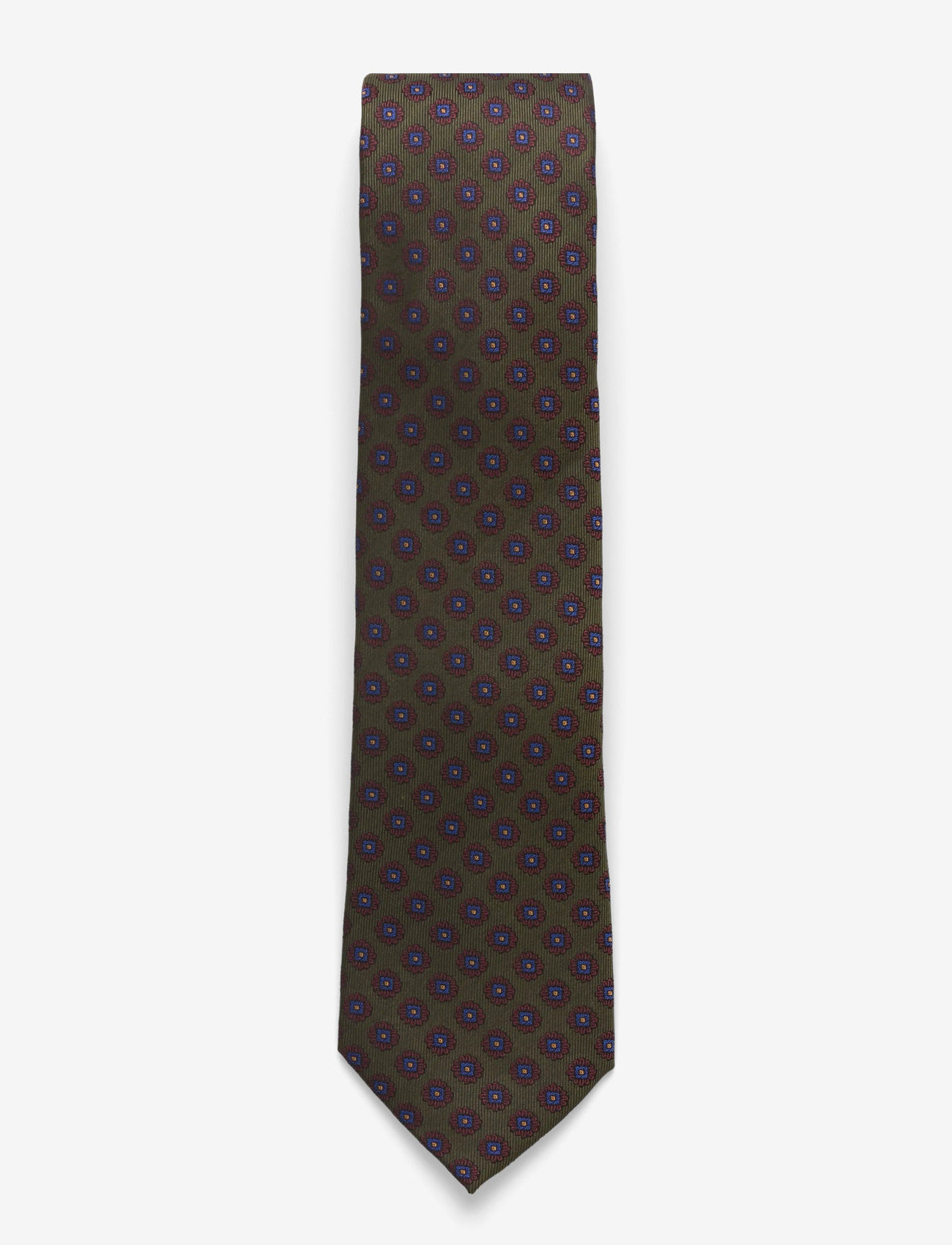 AN IVY - Striped Oversized Bow Tie - ties - green - 0