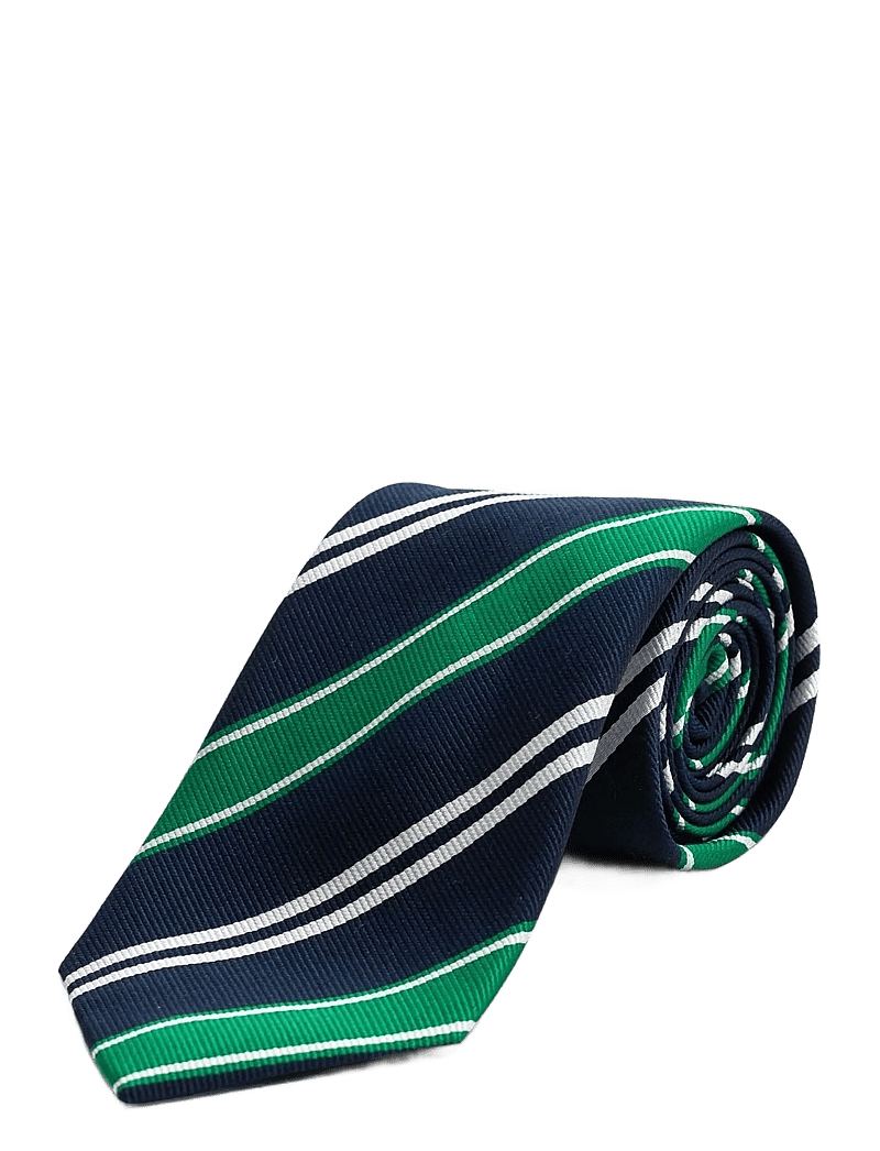 AN IVY - Navy Green Club Tie - slipsar - navy green - 1