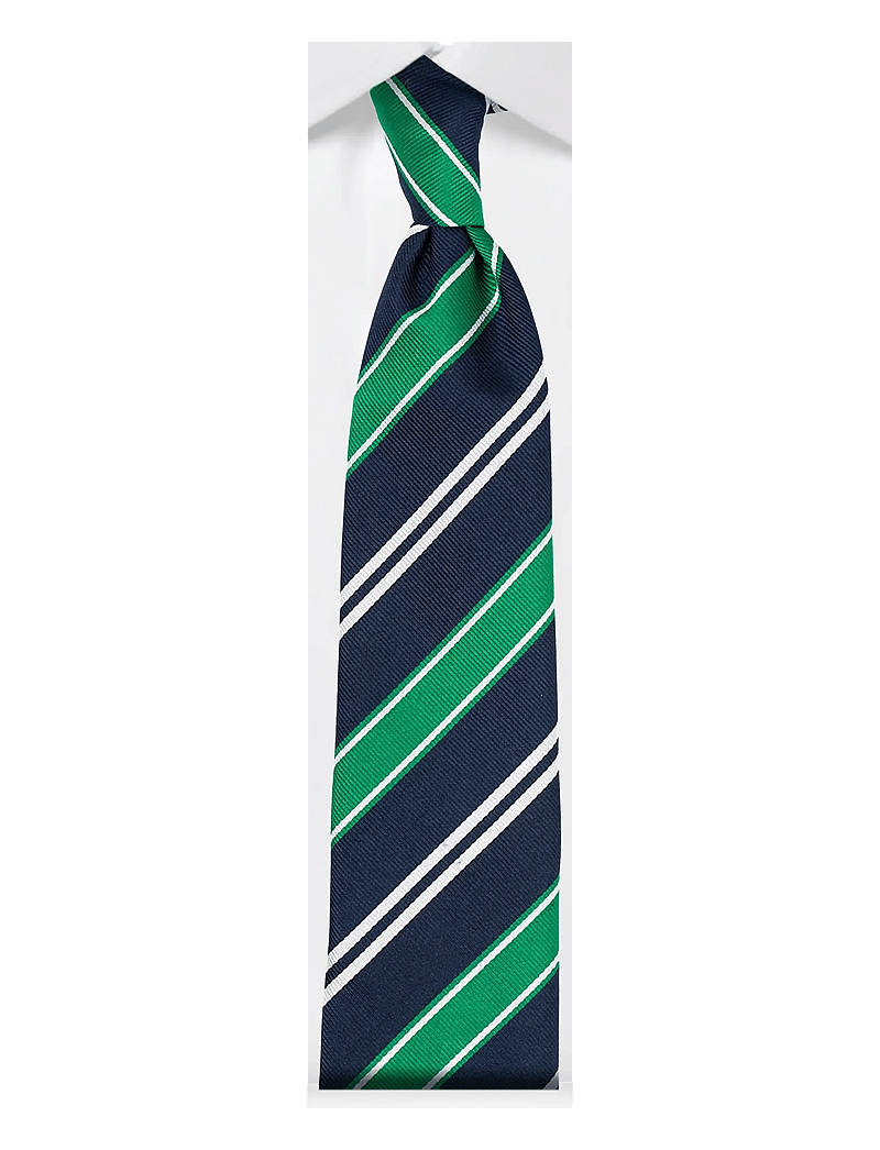 AN IVY - Navy Green Club Tie - slipsar - navy green - 2