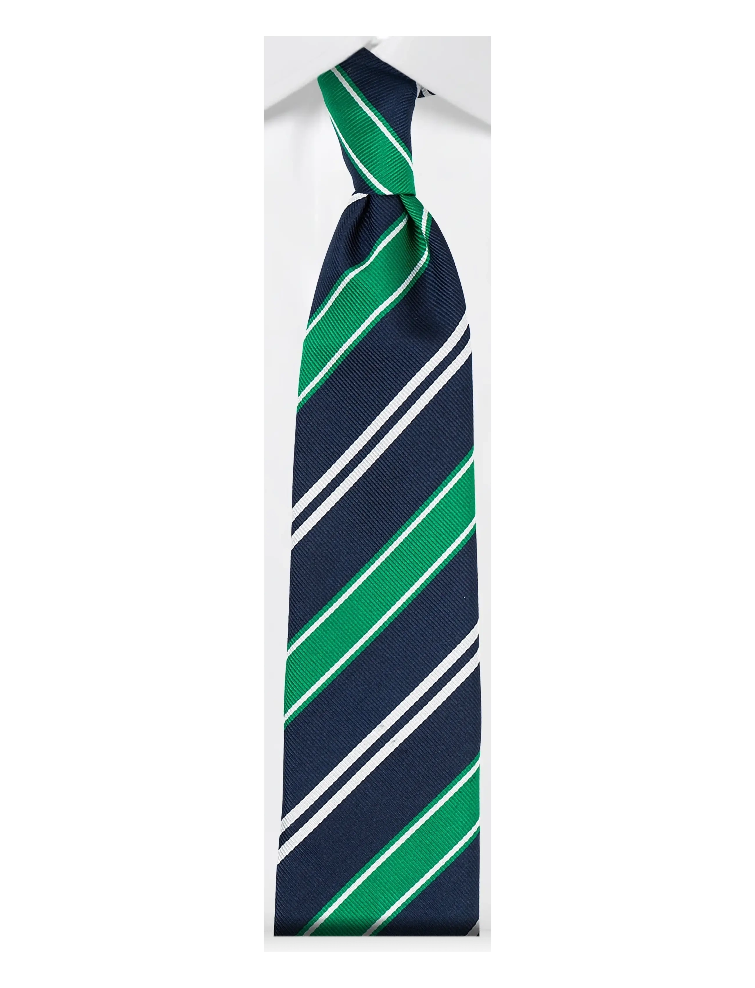 AN IVY - Navy Green Club Tie - navy green - 2