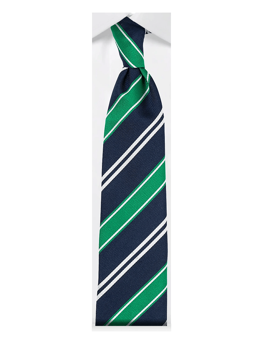 AN IVY - Navy Green Club Tie - navy green - 2