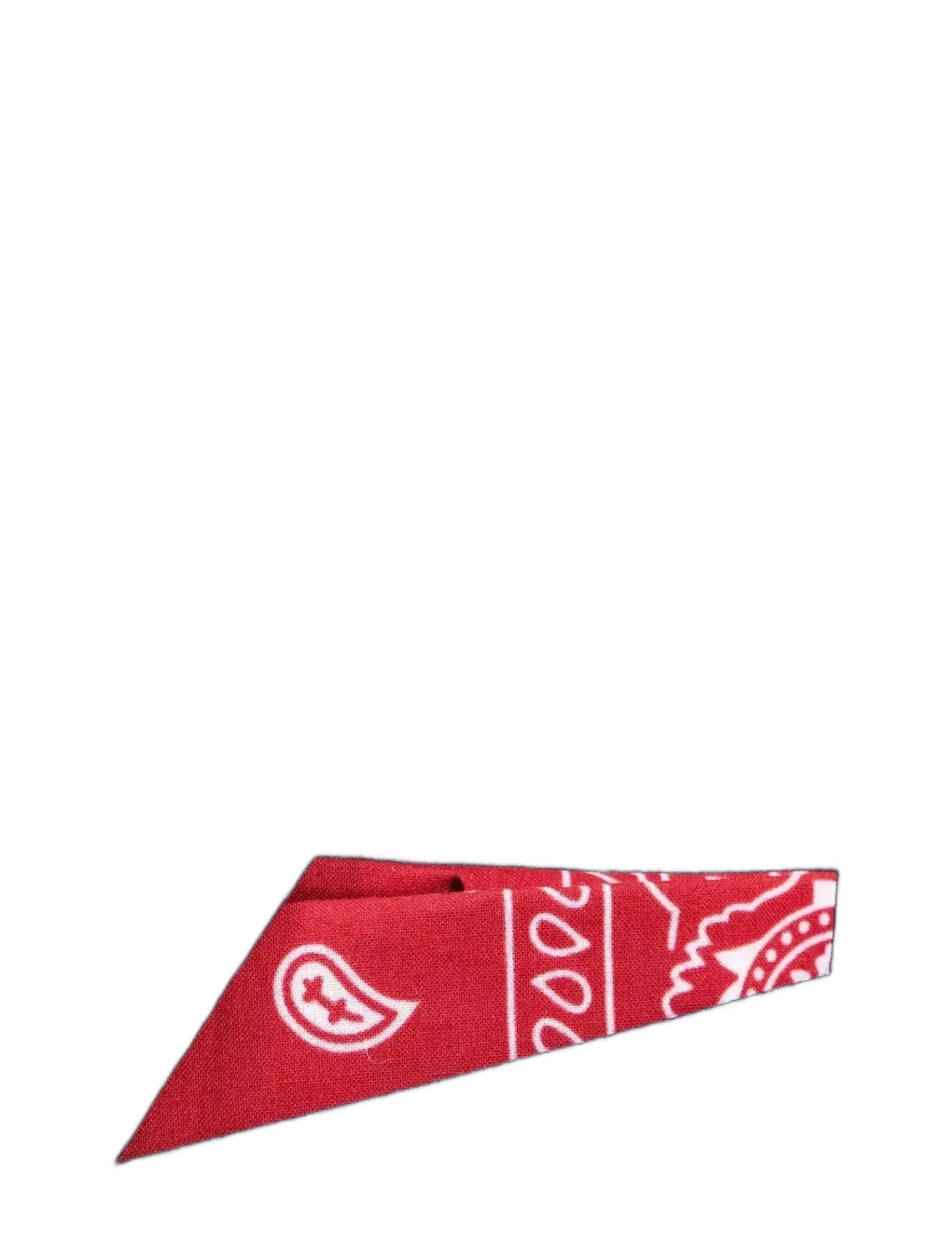 AN IVY - Red Bandana Pocket - lightweight scarves - red - 1