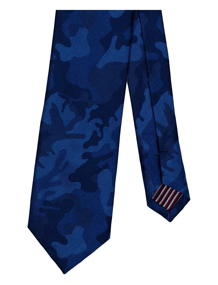 AN IVY - Shades Of Blue Camo - slips - blue - 0