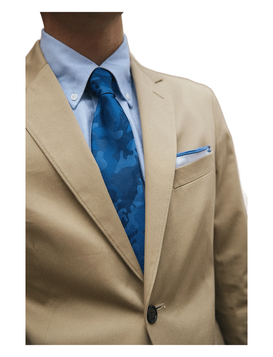 AN IVY - Shades Of Blue Camo - slips - blue - 2