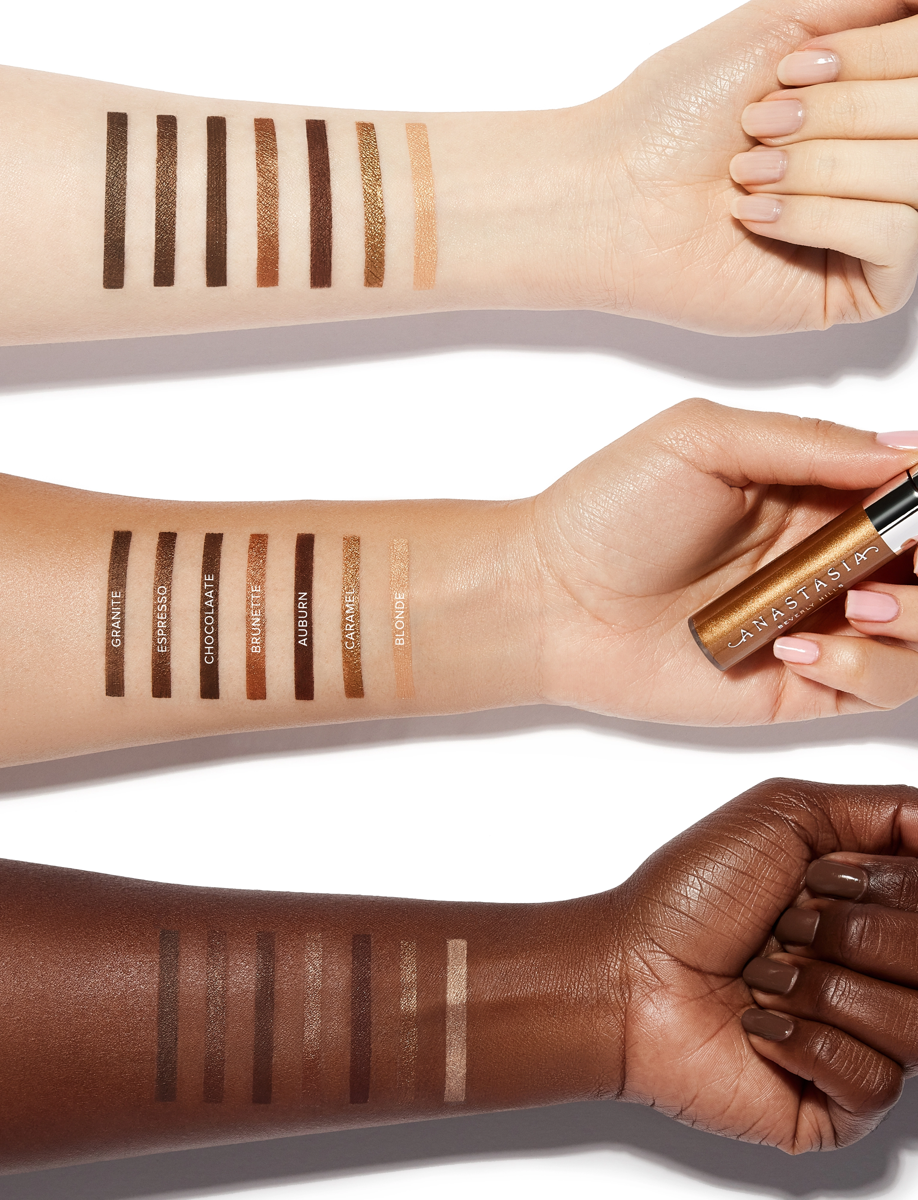 Anastasia Beverly Hills Tinted Brow Gel Auburn, 9G, Brown, Øjenbryn > Øjenbrynsgel, Dame