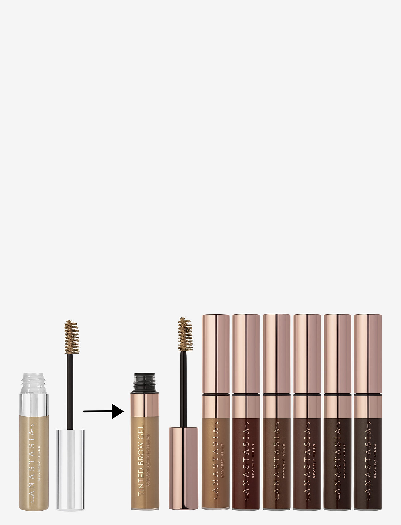 Anastasia Beverly Hills - Tinted Brow Gel Brunette - makeup - brunette - 3