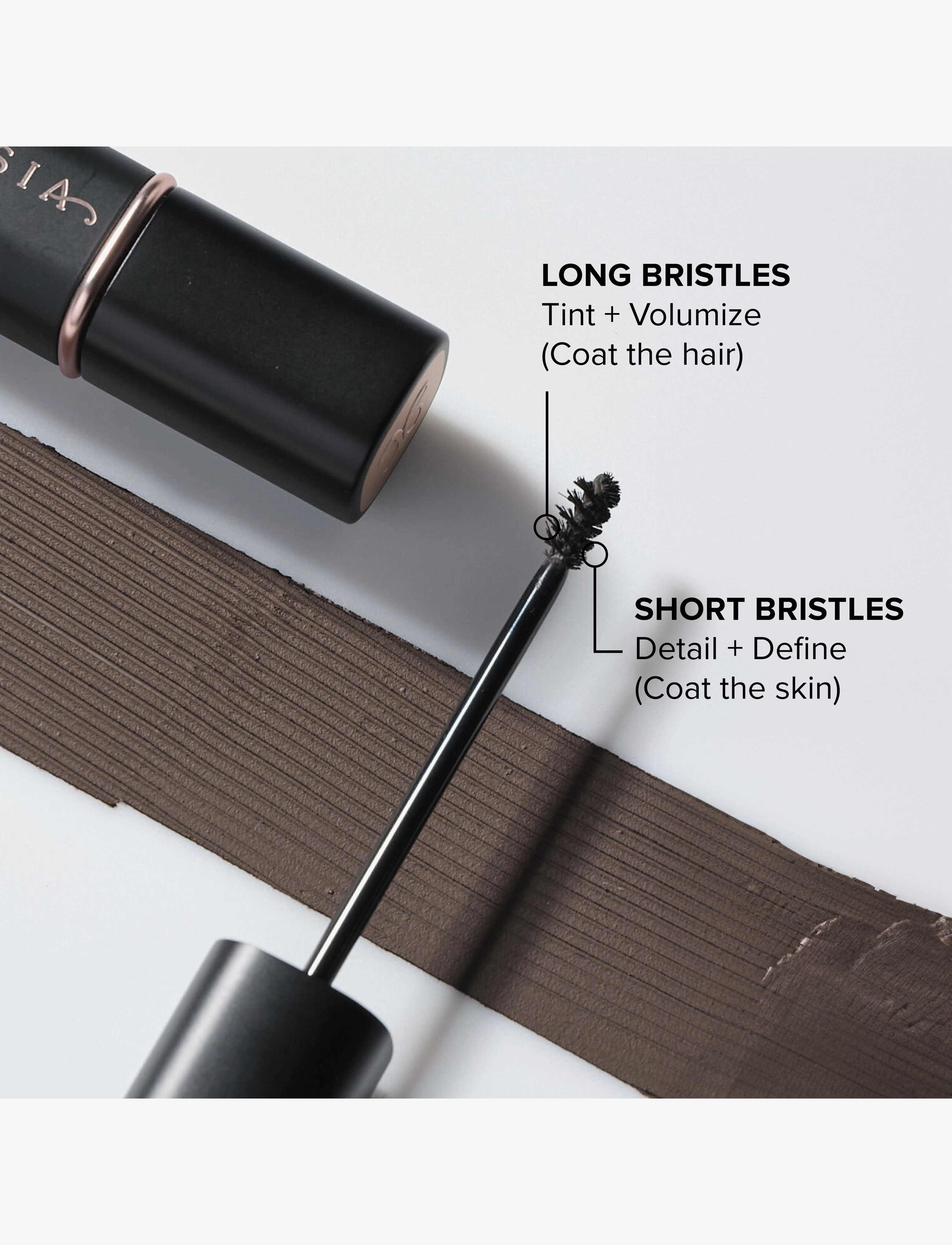 Anastasia Beverly Hills - Volumizing Tinted Brow Gel - Ebony - Øjne & bryn - ebony - 5