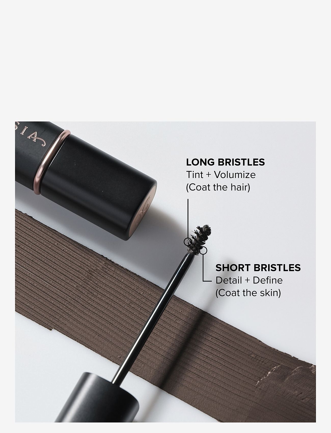 Anastasia Beverly Hills - Volumizing Tinted Brow Gel - Granite - smink - granite - 4