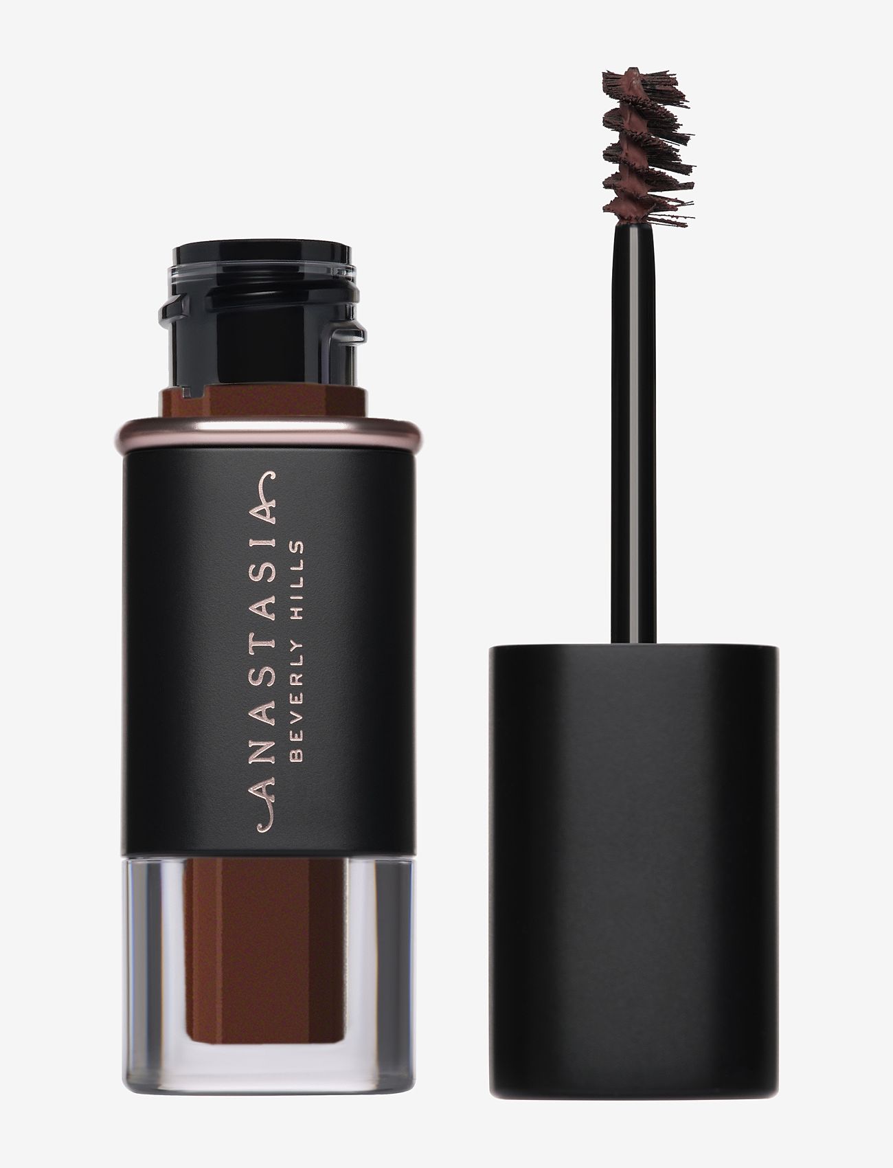 Anastasia Beverly Hills - Deluxe Mini Volumizing Tinted Brow Gel - Dark Brown - makeup - dark brown - 0