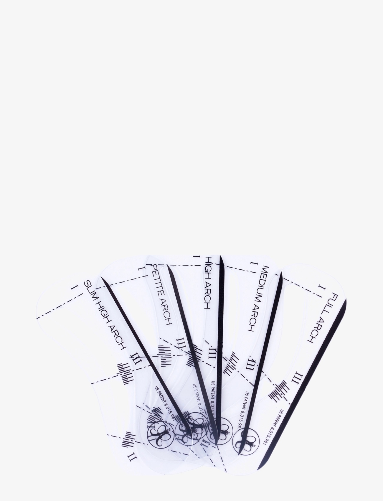 Anastasia Beverly Hills Stencils 5 Pack, One Size, Nude, Øjne > Øjenbryn, Dame