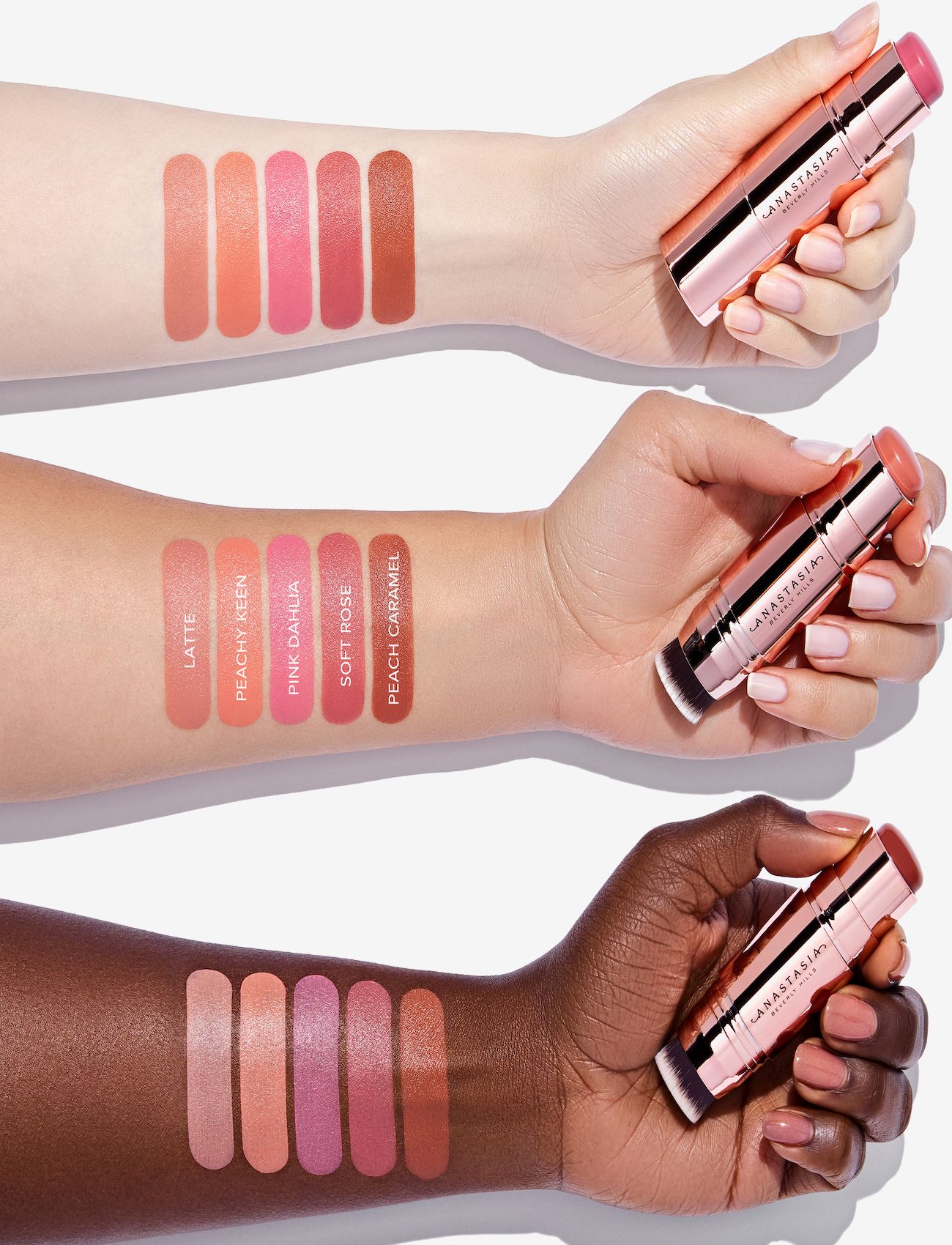 Anastasia Beverly Hills - Stick Blush Peachy Keen - smink - peachy keen - 5