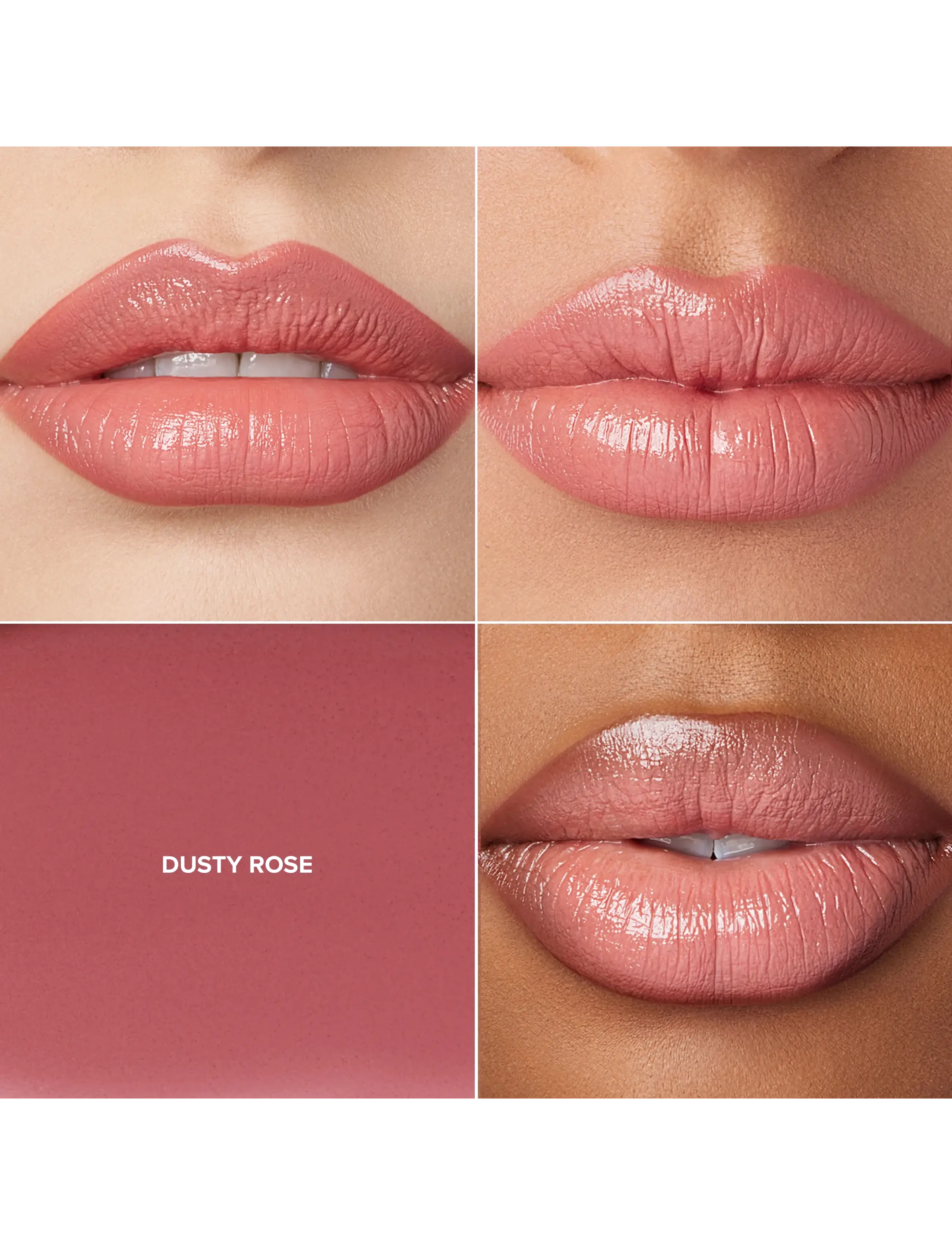 Satin Lipstick Dusty Rose 2