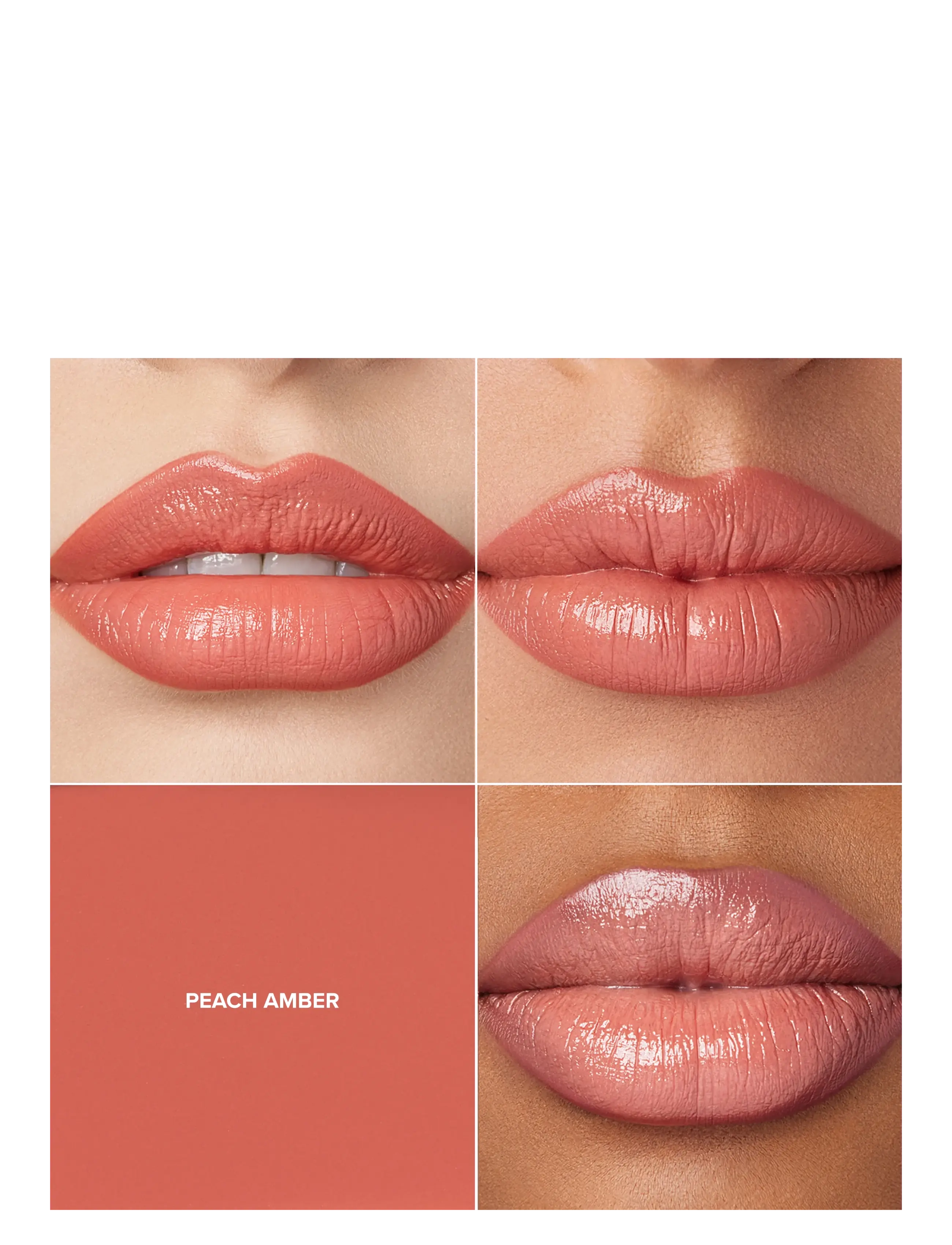 Satin Lipstick Peach Amber 2