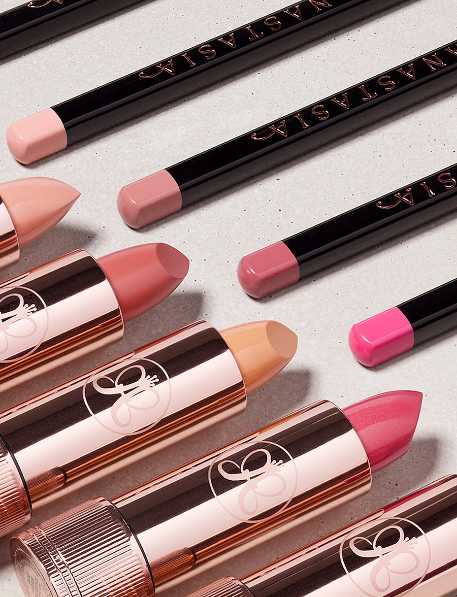 Anastasia Beverly Hills - Satin Lipstick Warm Peach - makeup - warm peach - 0