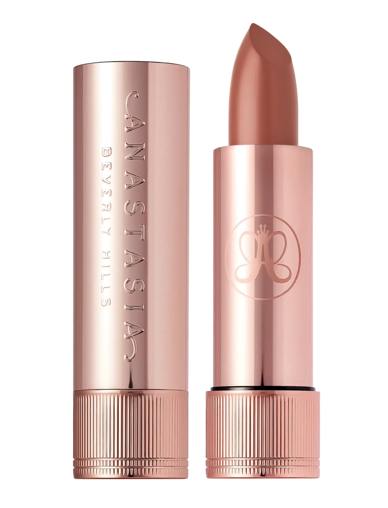 Anastasia Beverly Hills Satin Lipstick Rose Brown - Huuled - ROSE BROWN / natural