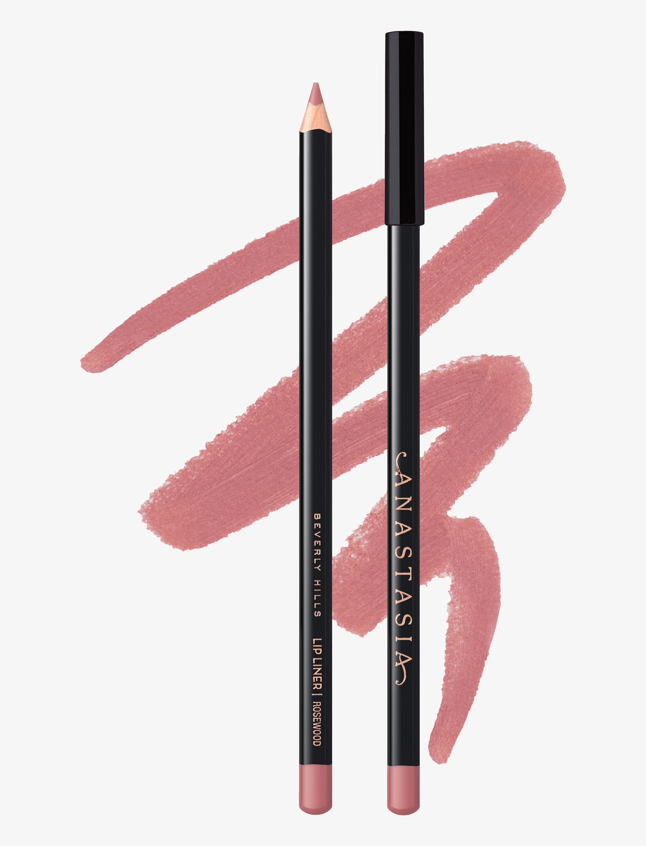 Anastasia Beverly Hills Lip Liner Rosewood, Læbepomade, Nude, Str: 1.49 g