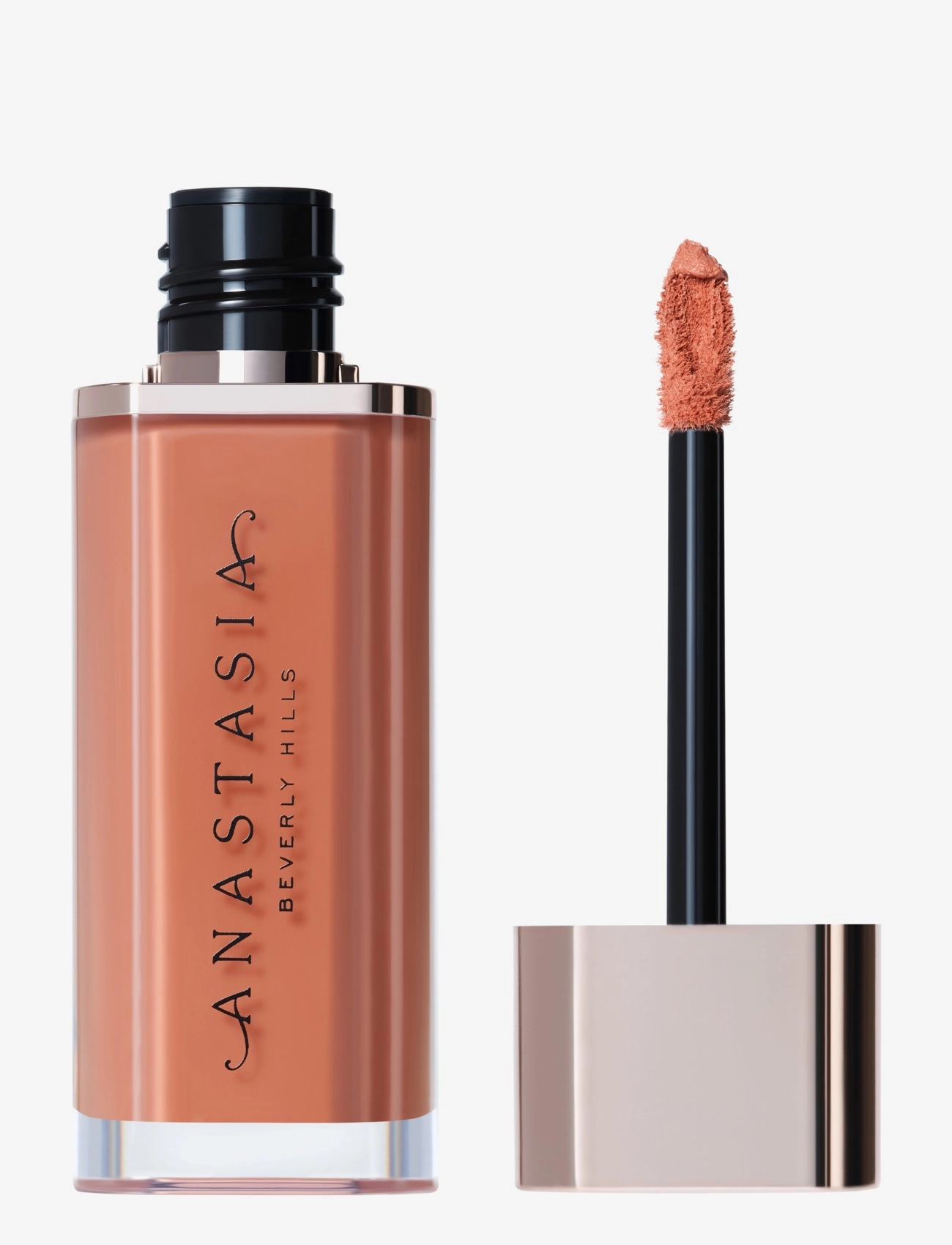 Anastasia Beverly Hills Lip Velvet - Peach Amber - Huuled - PEACH AMBER / pink/rose