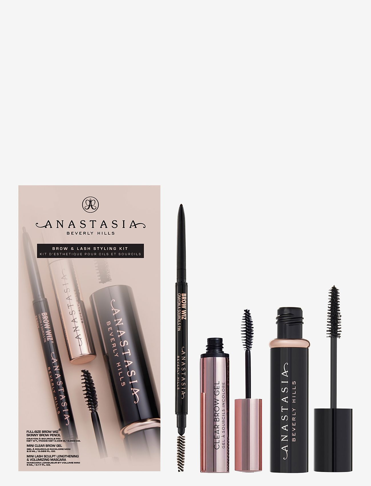 Anastasia Beverly Hills - Brow & Lash Styling Kit - Dark Brown - dark brown - 0