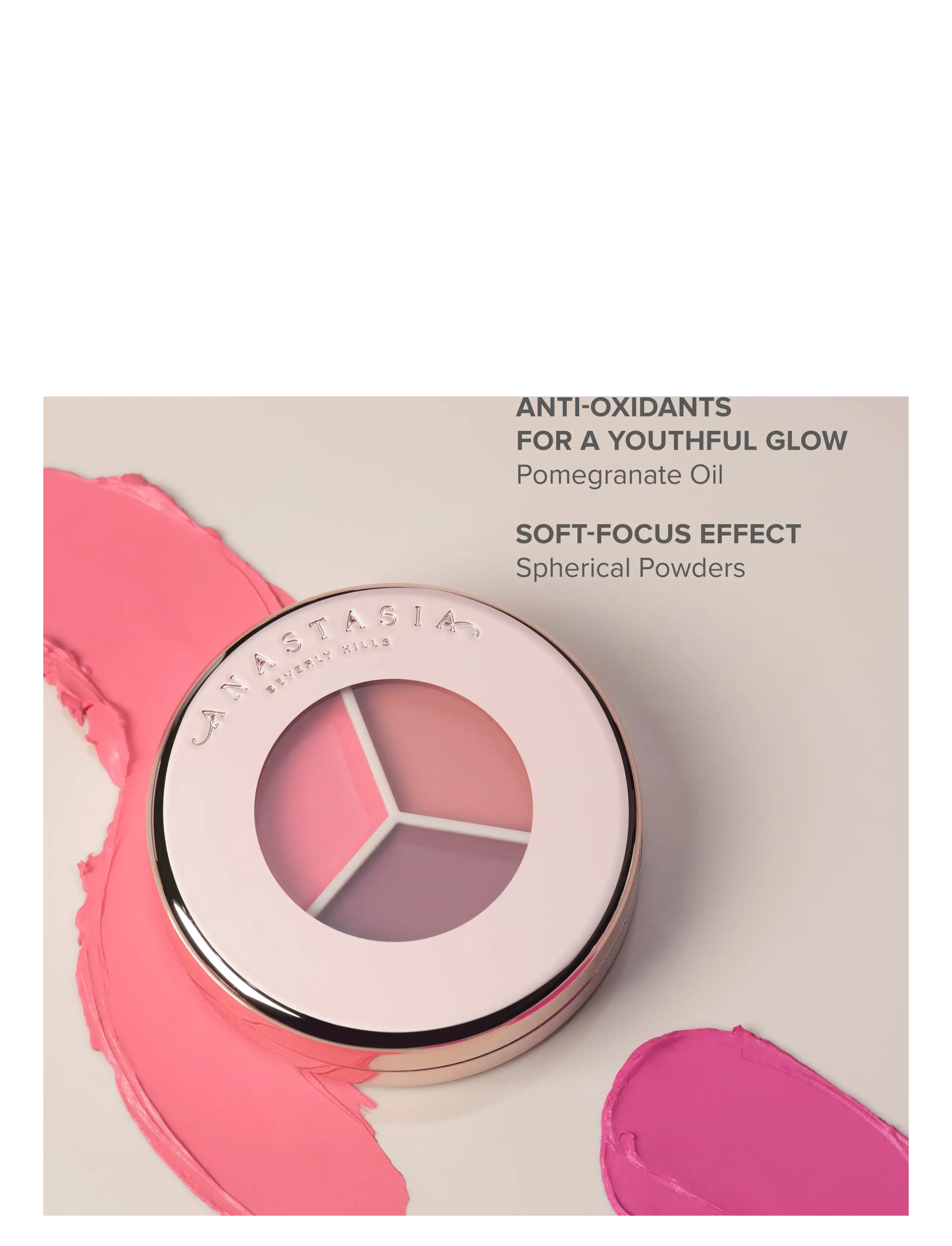 Anastasia Beverly Hills - Magic Touch Blush Trio - makeup - peach trio - 5