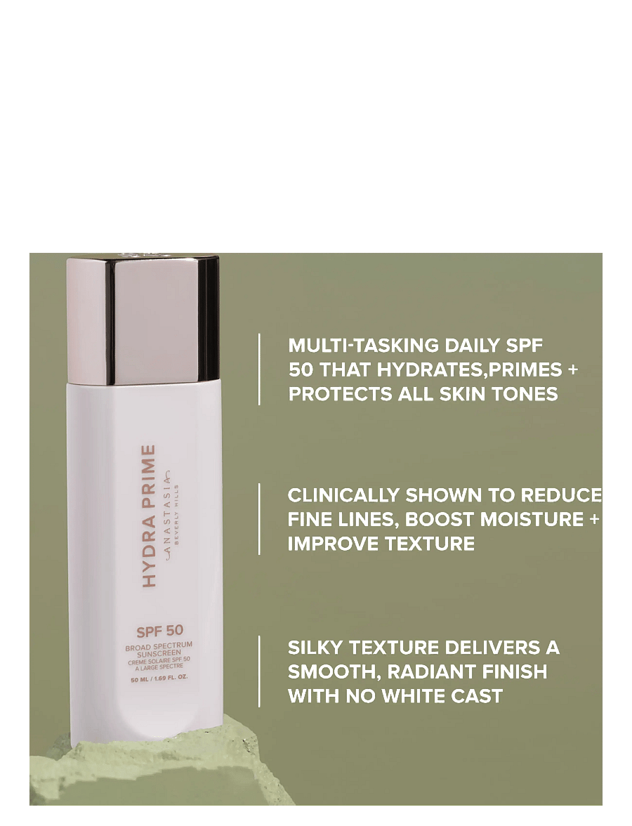 Anastasia Beverly Hills - Hydra Prime SPF 50 - för ansiktet - clear - 1