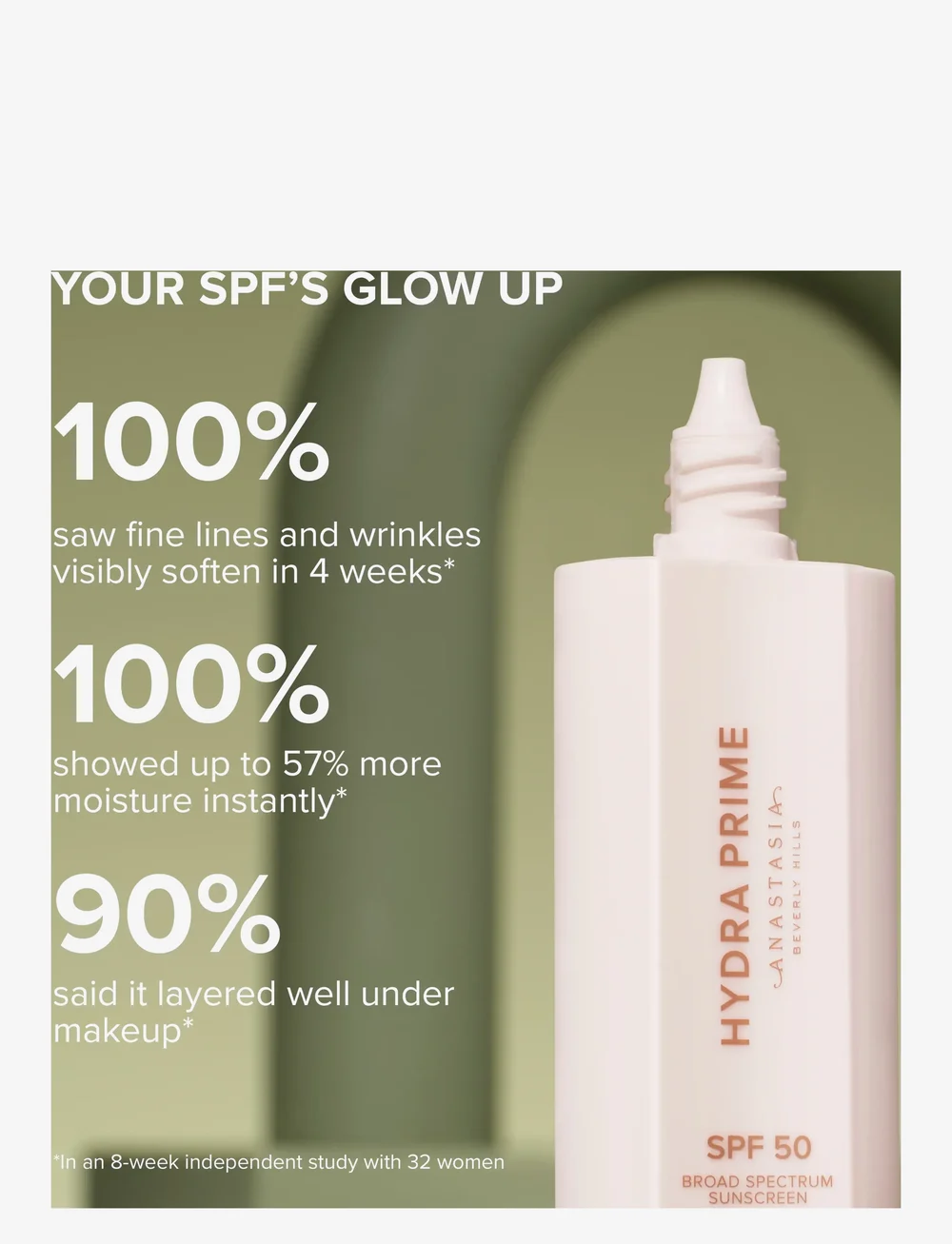 Anastasia Beverly Hills - Hydra Prime SPF 50 - för ansiktet - clear - 2